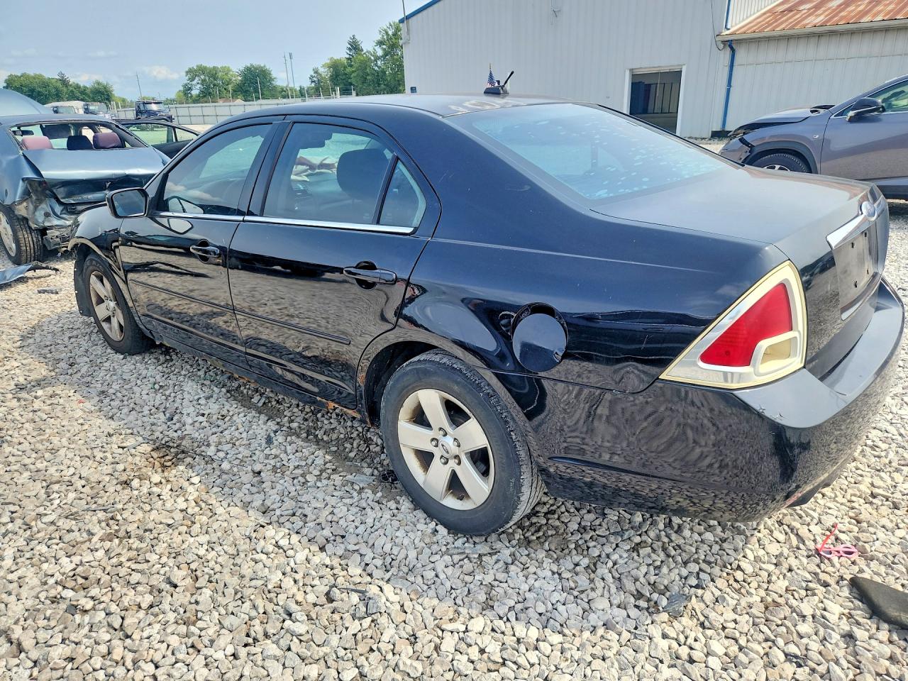 2007 Ford Fusion Sel Black vin: 3FAHP081X7R163525