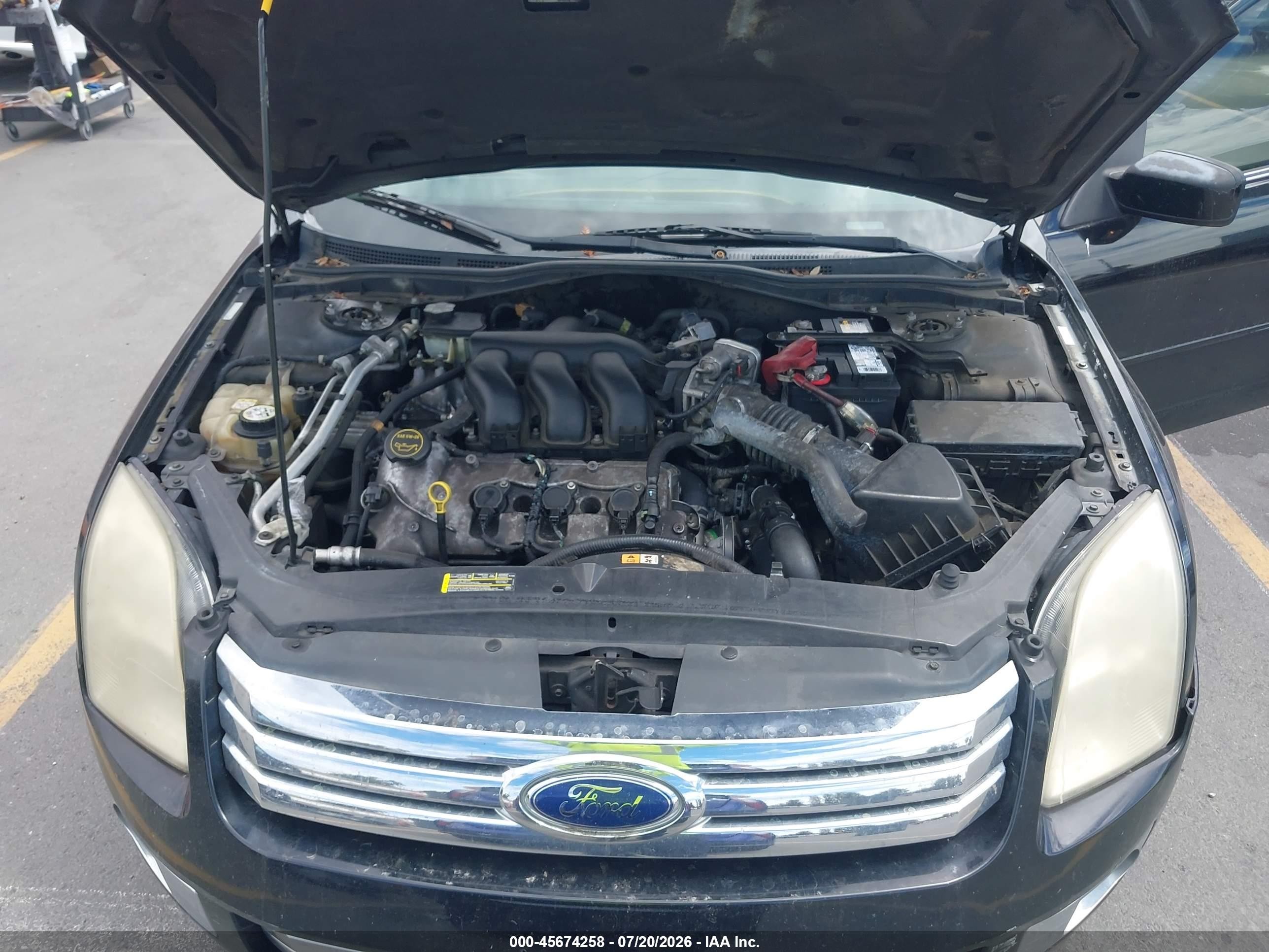 2008 Ford Fusion Sel Black vin: 3FAHP081X8R130395
