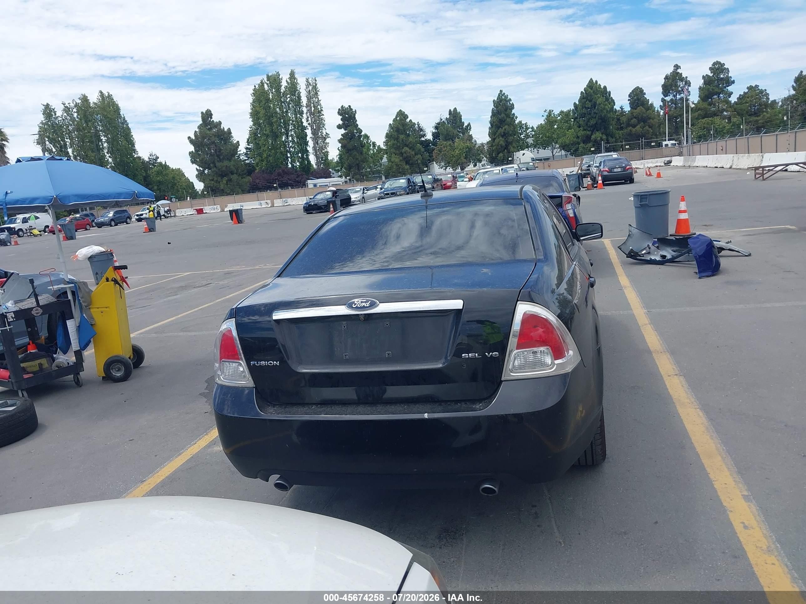 2008 Ford Fusion Sel Black vin: 3FAHP081X8R130395