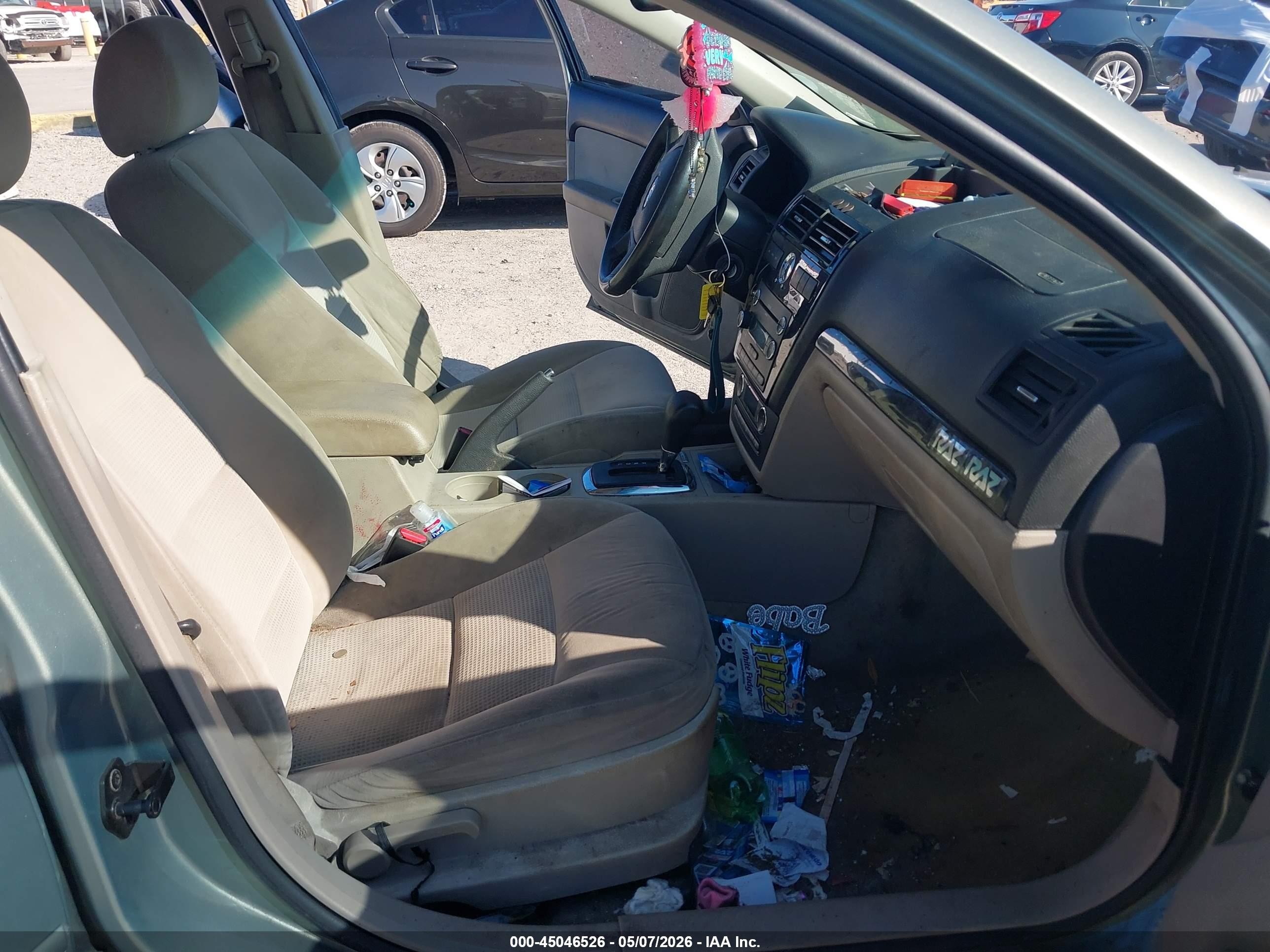 2008 Ford Fusion Sel Gray vin: 3FAHP081X8R156656