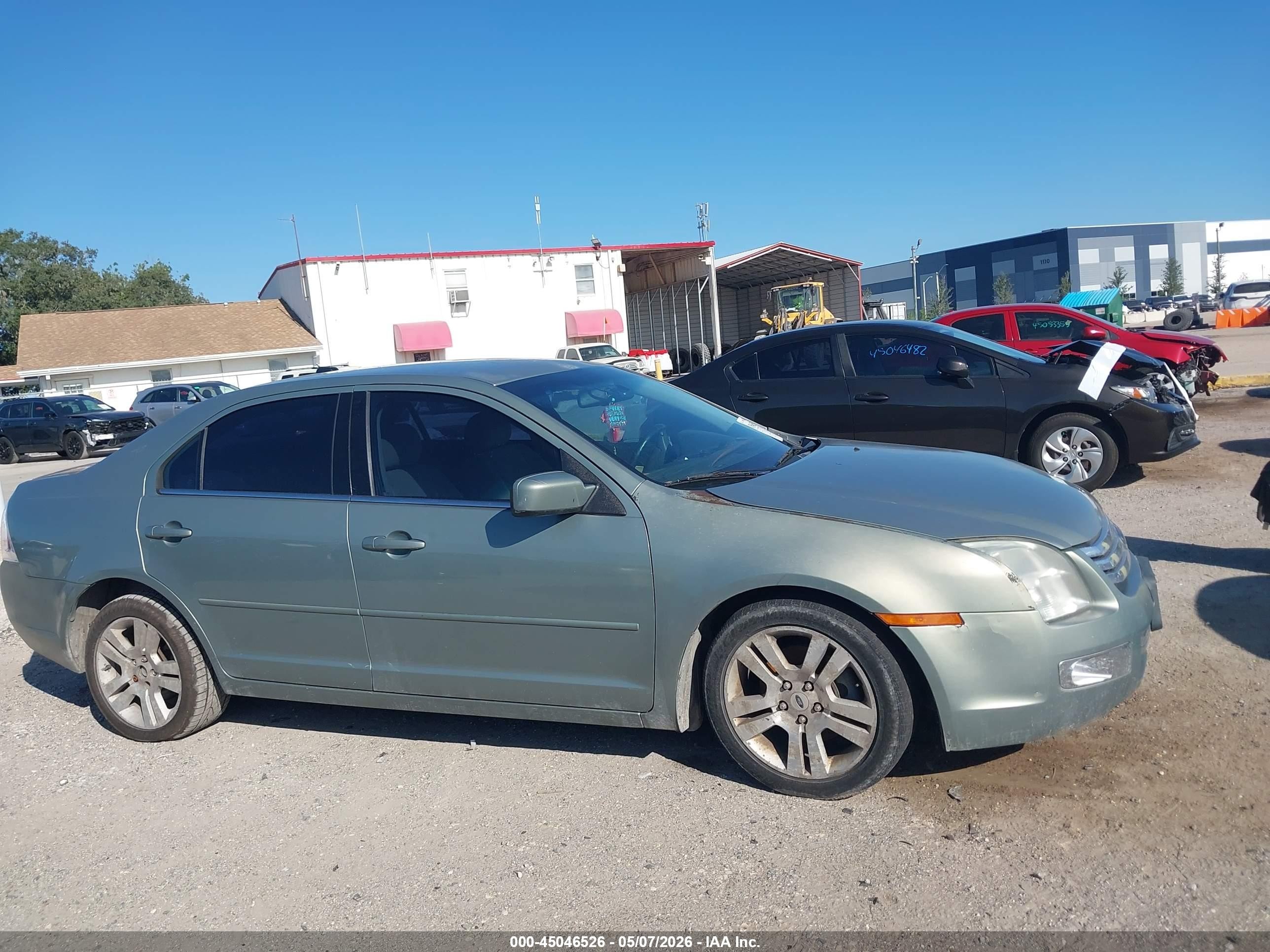 2008 Ford Fusion Sel Gray vin: 3FAHP081X8R156656