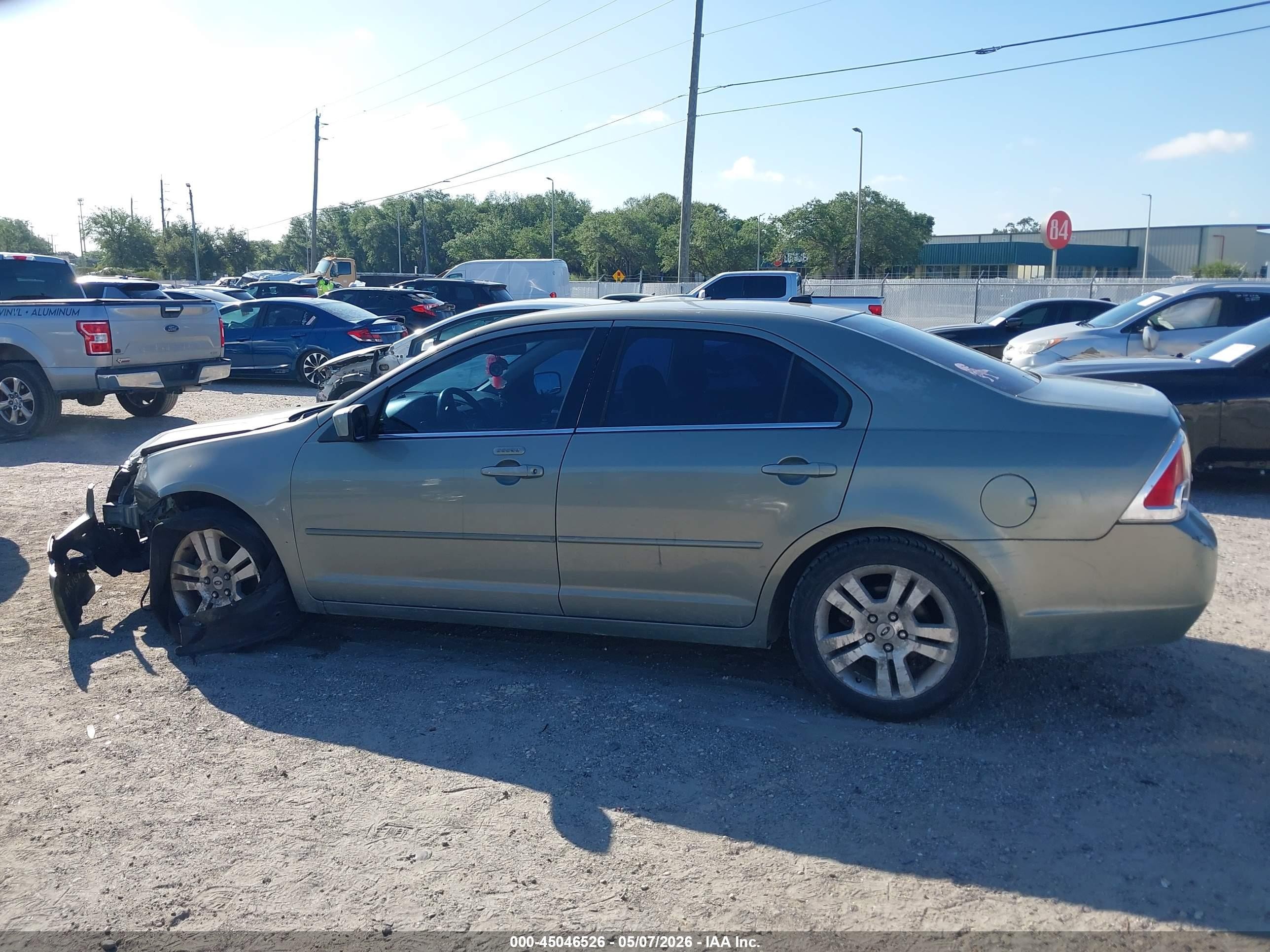 2008 Ford Fusion Sel Gray vin: 3FAHP081X8R156656