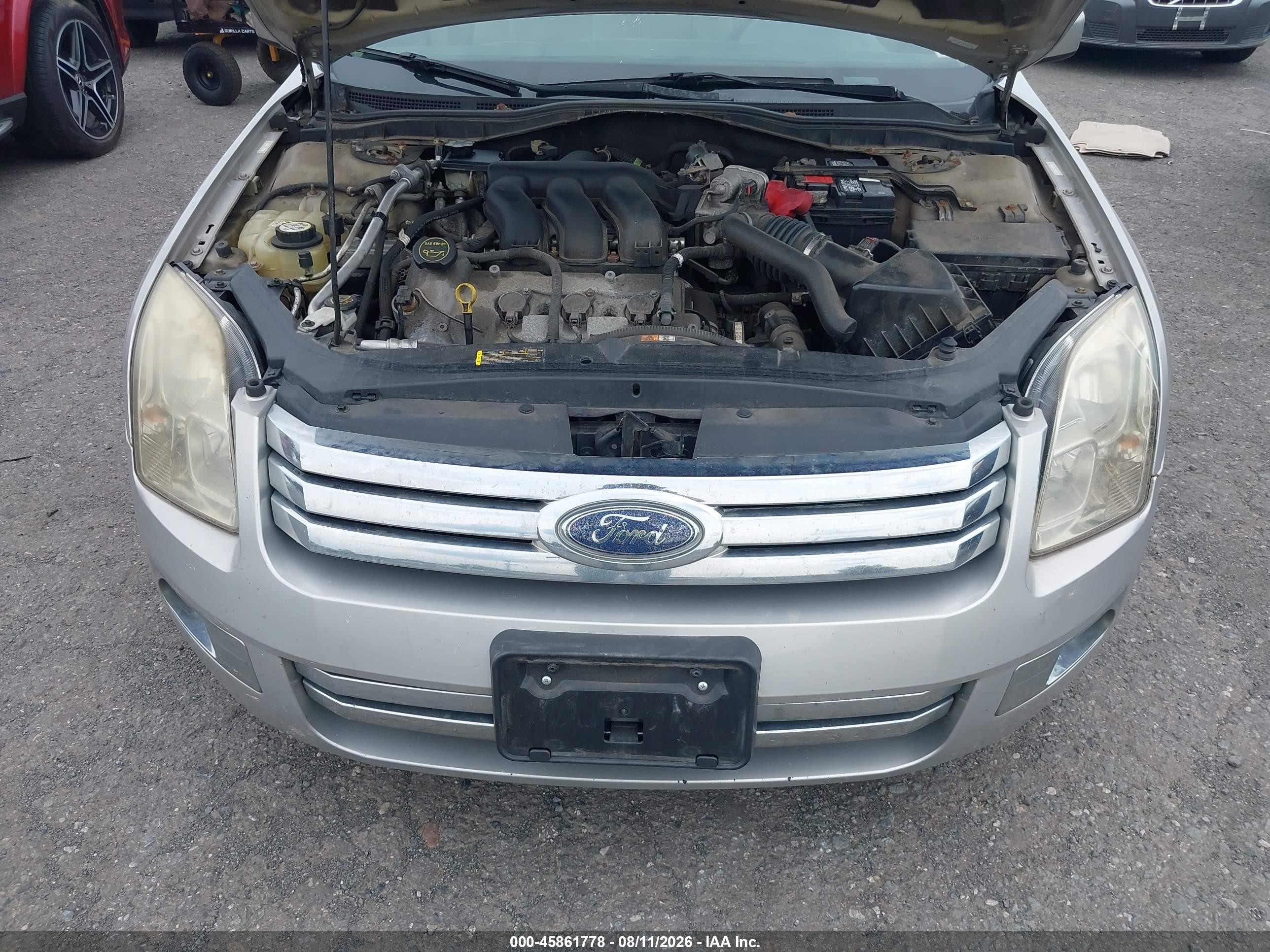 2008 Ford Fusion Sel Серебряный vin: 3FAHP081X8R168046