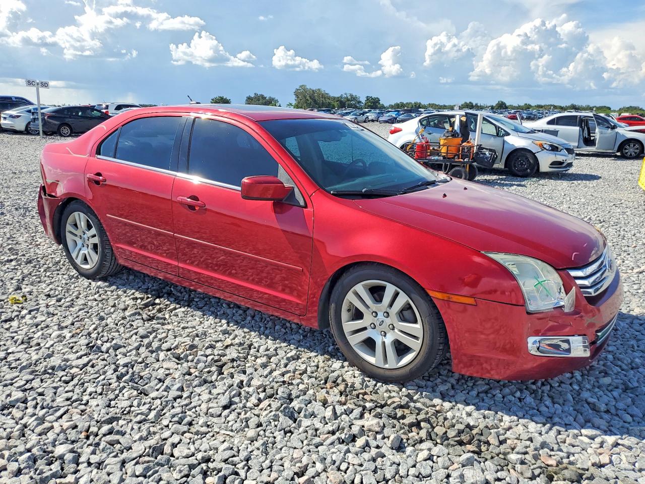2009 Ford Fusion Sel Red vin: 3FAHP081X9R143780