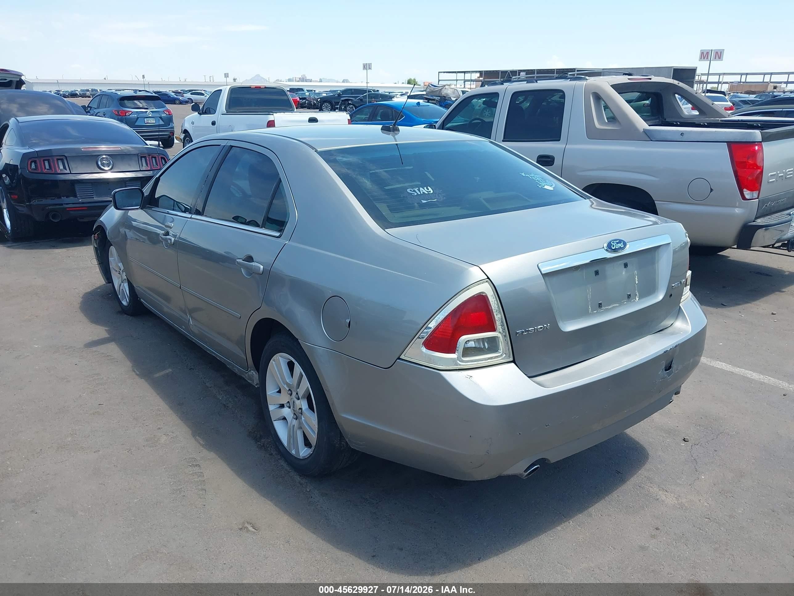 2009 Ford Fusion Sel Silver vin: 3FAHP081X9R163883