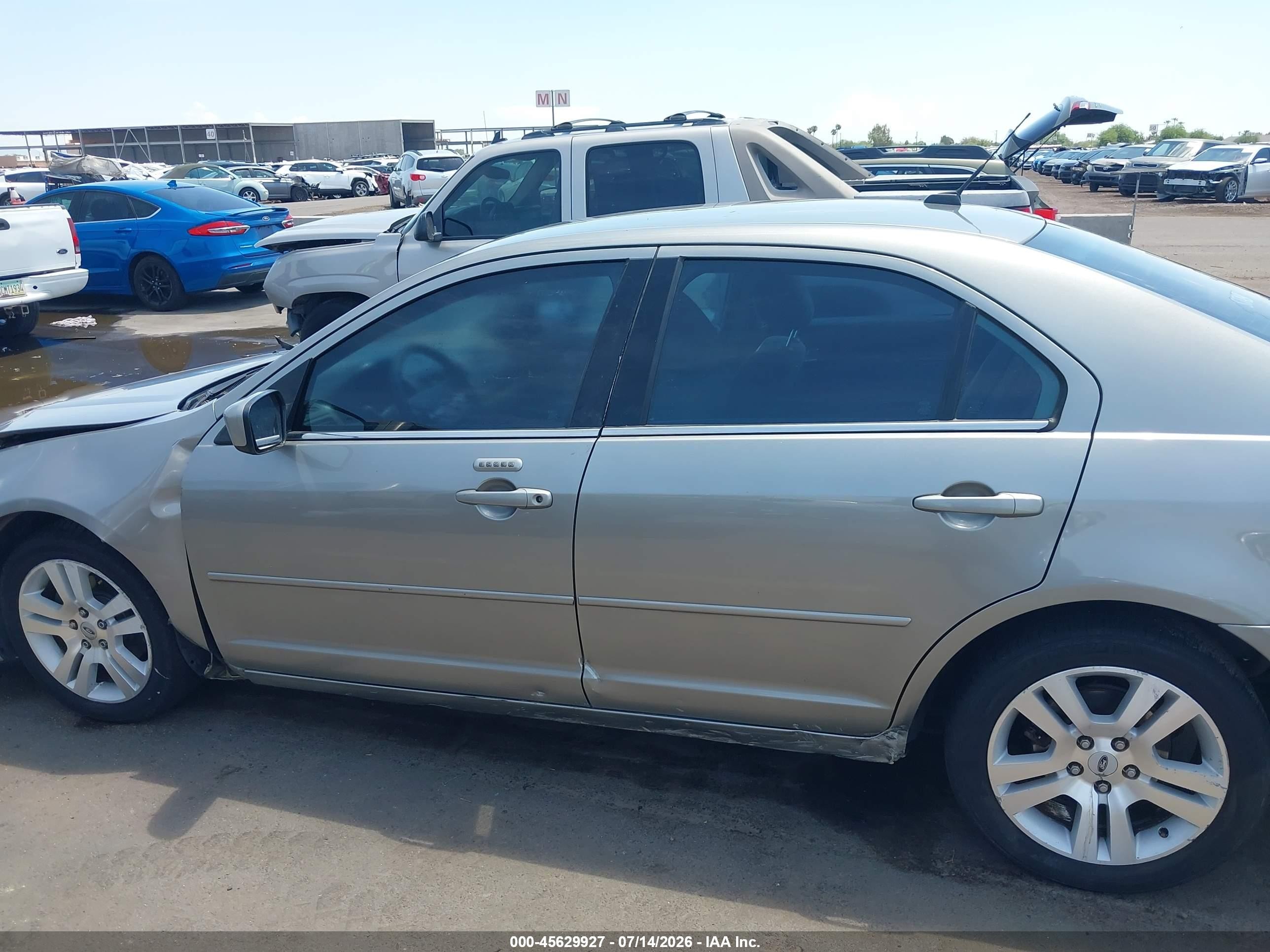 2009 Ford Fusion Sel Silver vin: 3FAHP081X9R163883