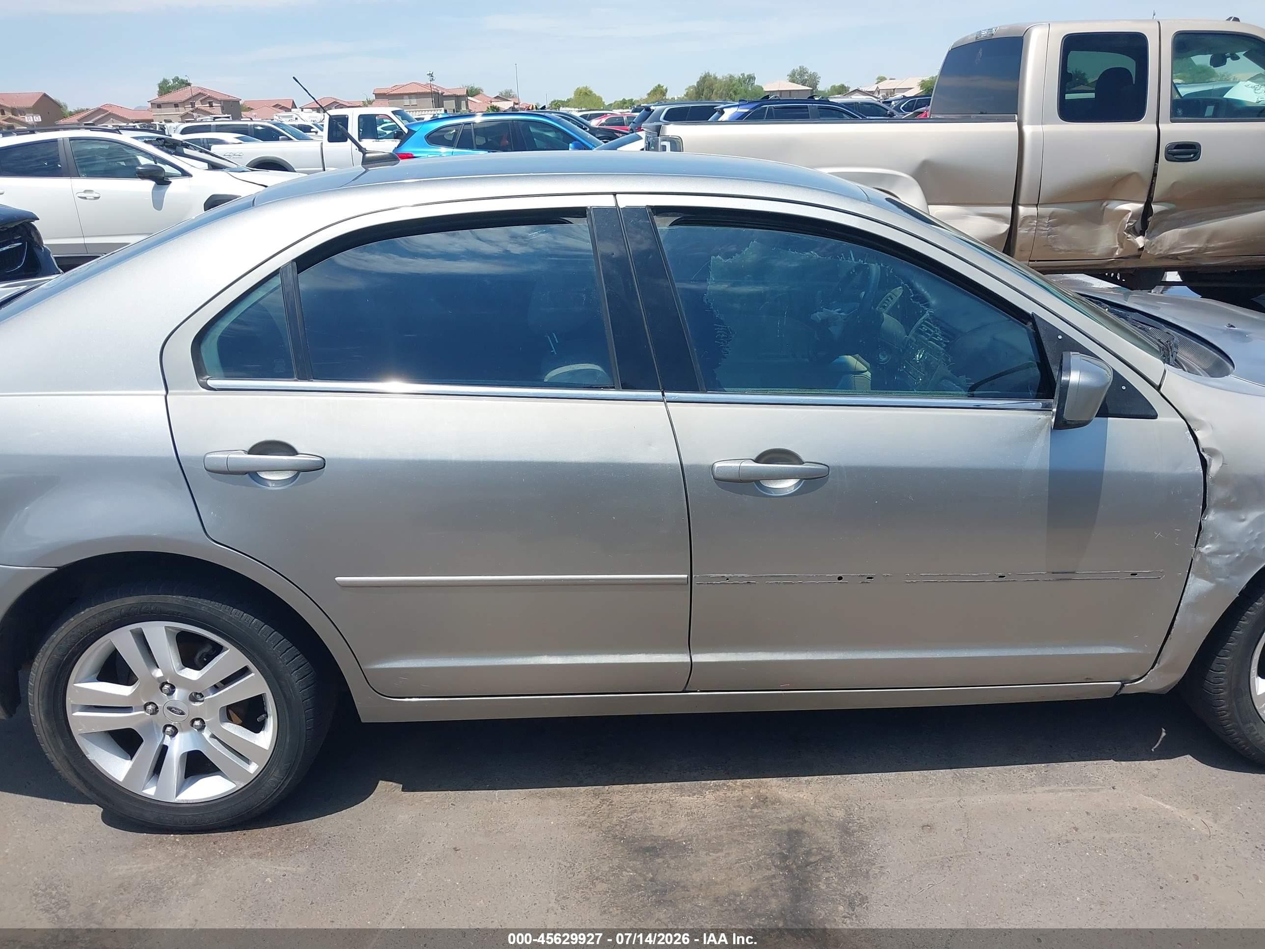 2009 Ford Fusion Sel Silver vin: 3FAHP081X9R163883
