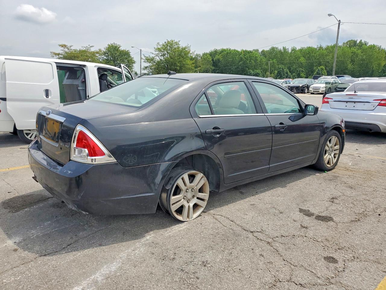2009 Ford Fusion Sel Black vin: 3FAHP081X9R203900