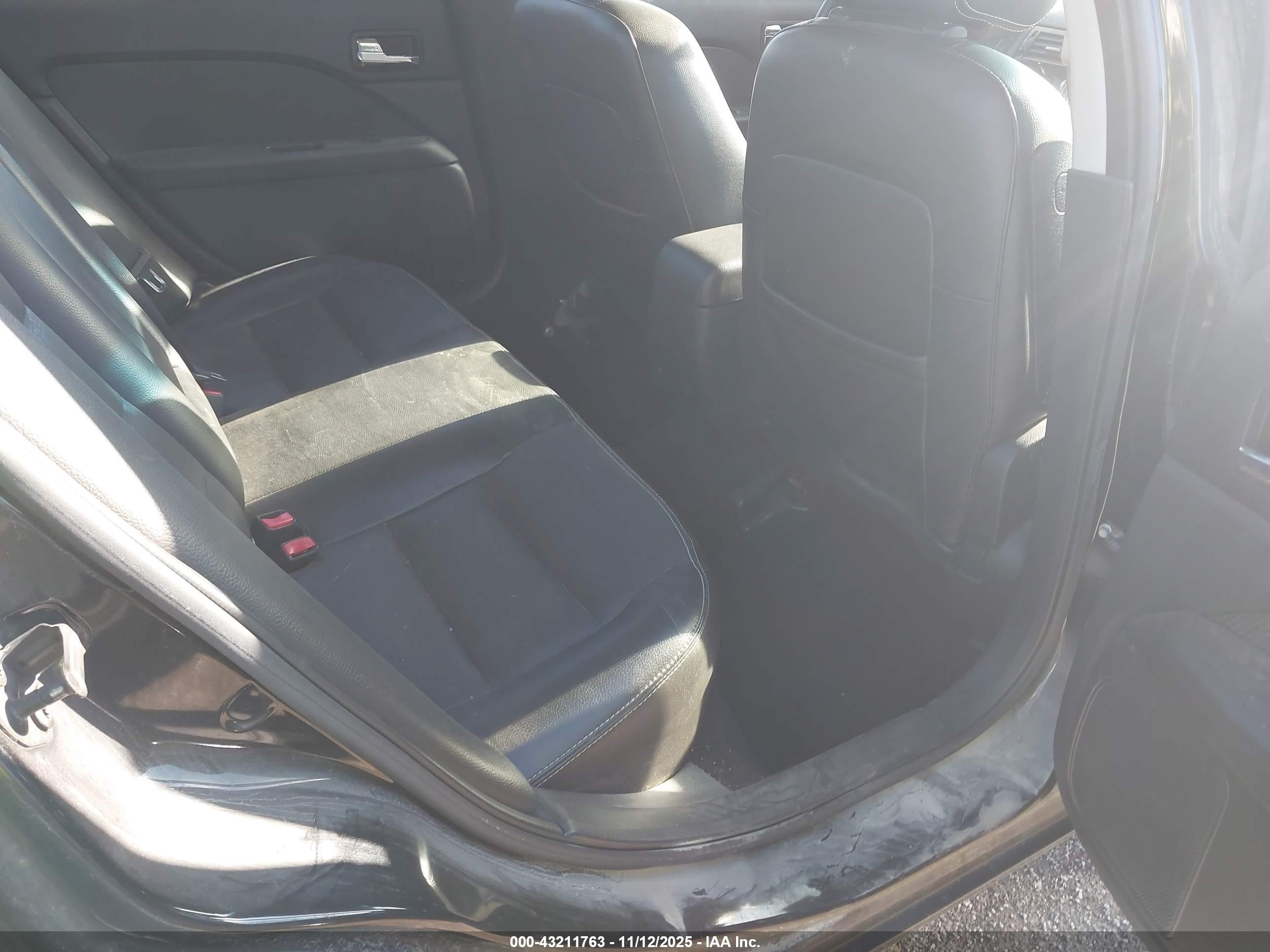 2009 Ford Fusion Sel Black vin: 3FAHP081X9R211429