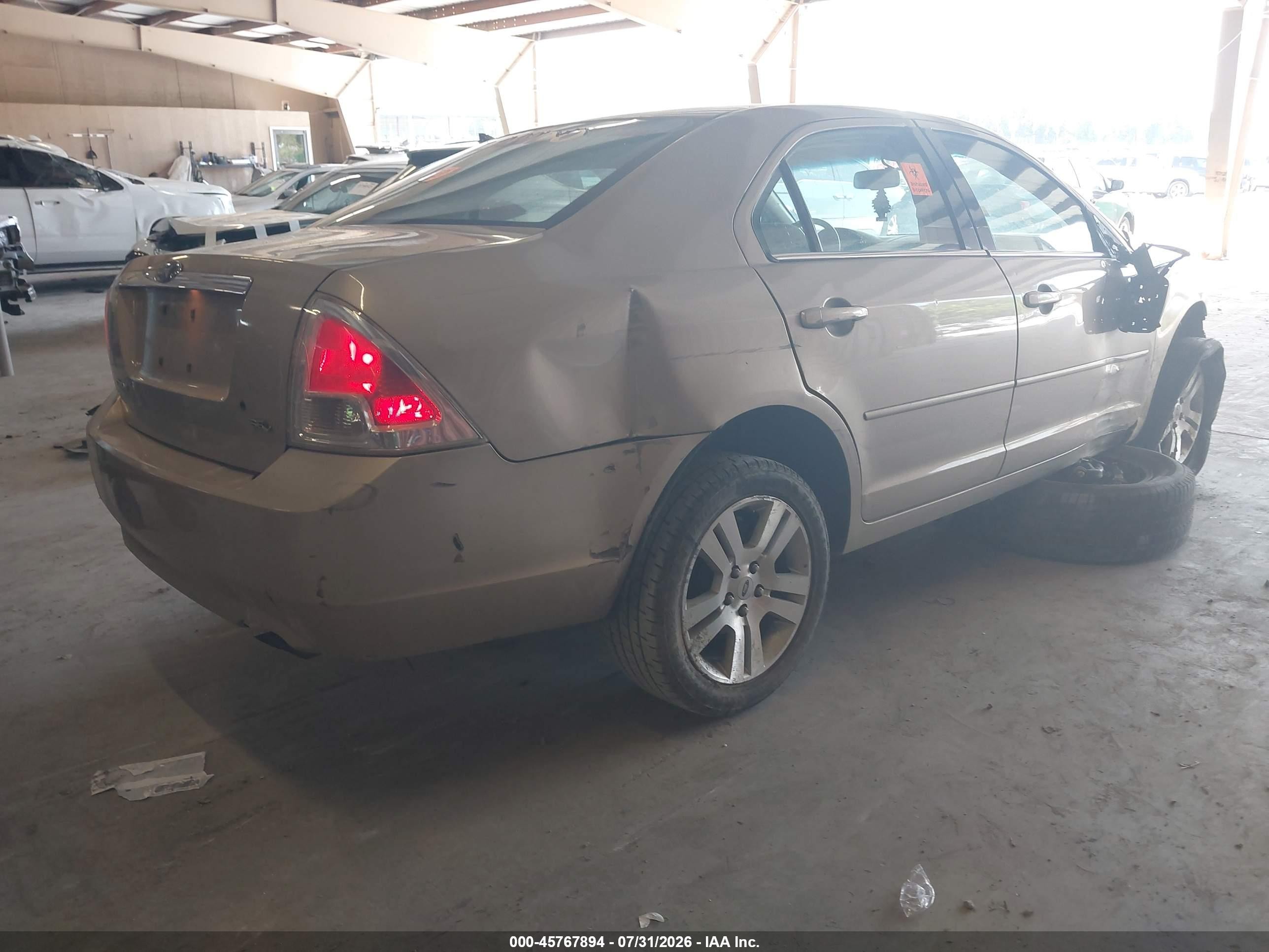 2006 Ford Fusion Sel Gold vin: 3FAHP08Z06R151808