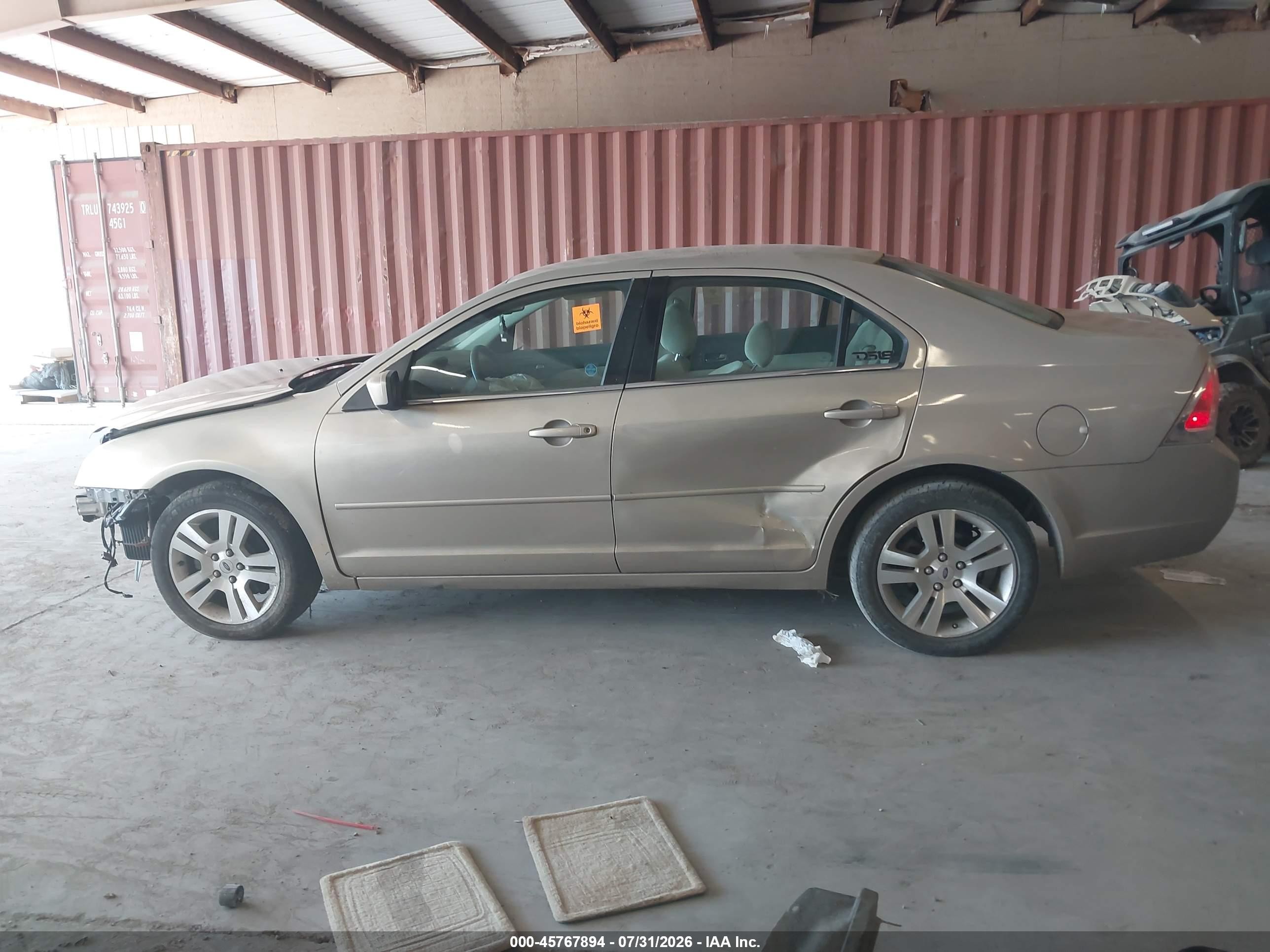 2006 Ford Fusion Sel Gold vin: 3FAHP08Z06R151808