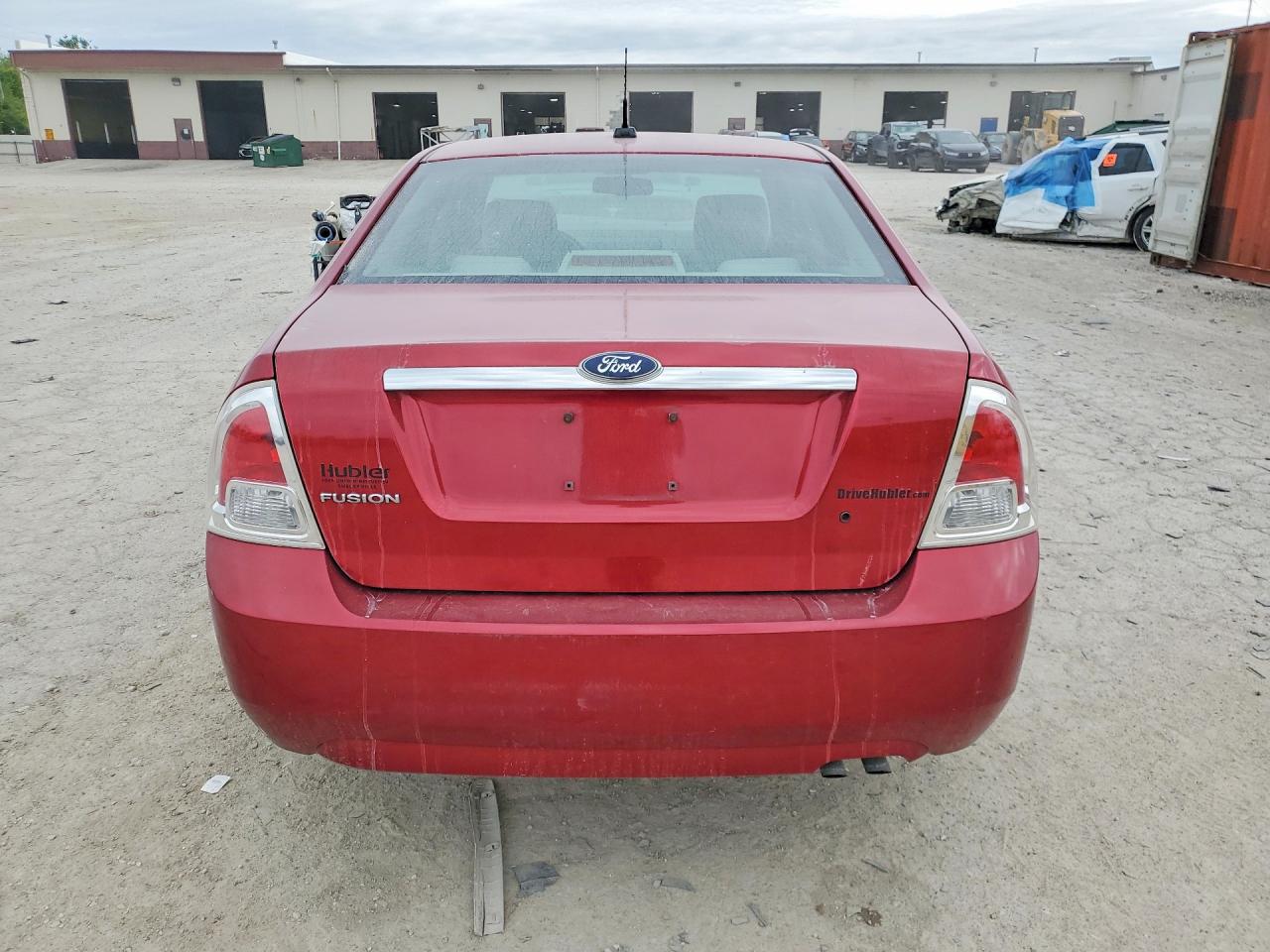 2008 Ford Fusion Sel Red vin: 3FAHP08Z08R269571