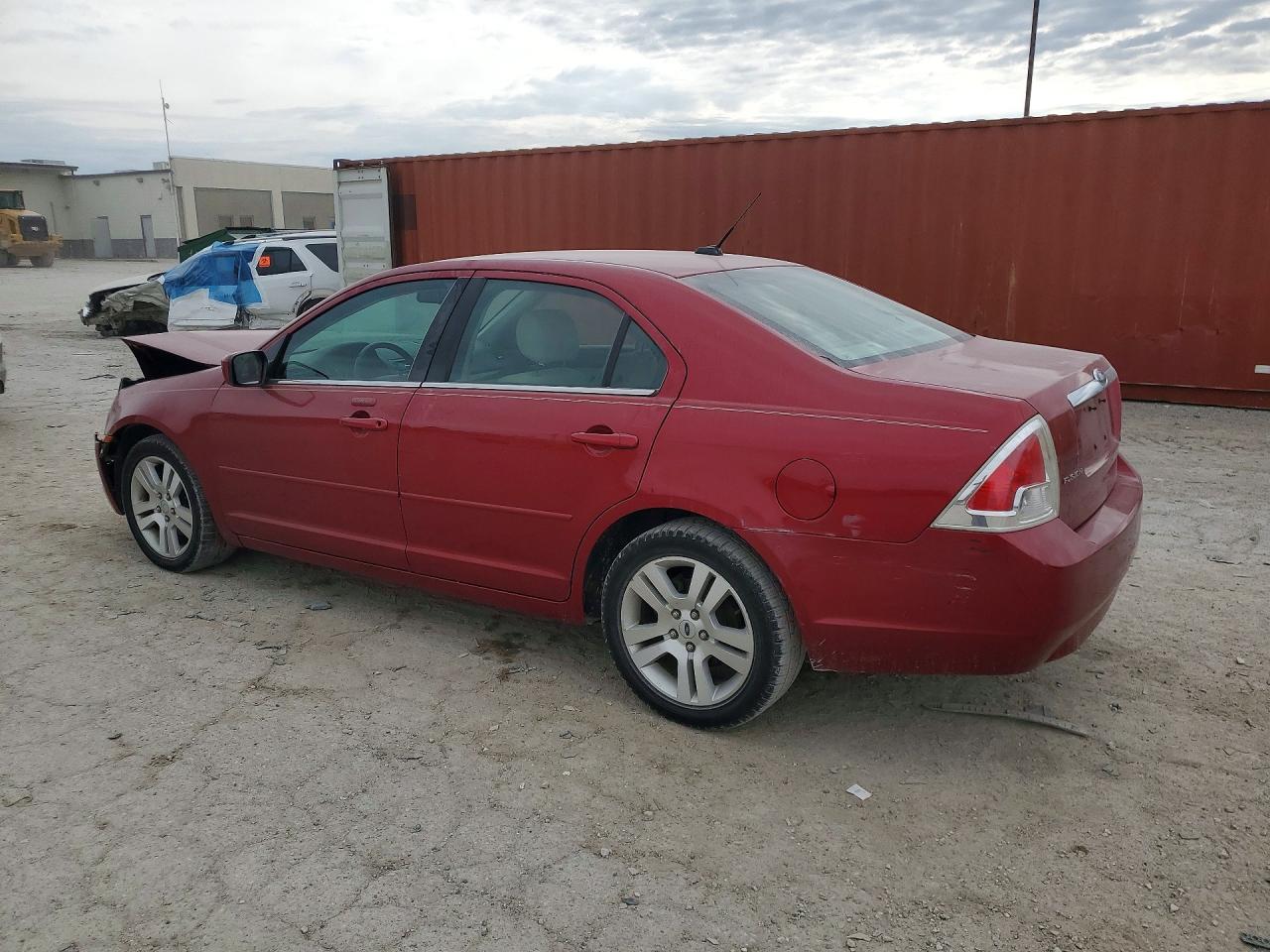 2008 Ford Fusion Sel Red vin: 3FAHP08Z08R269571