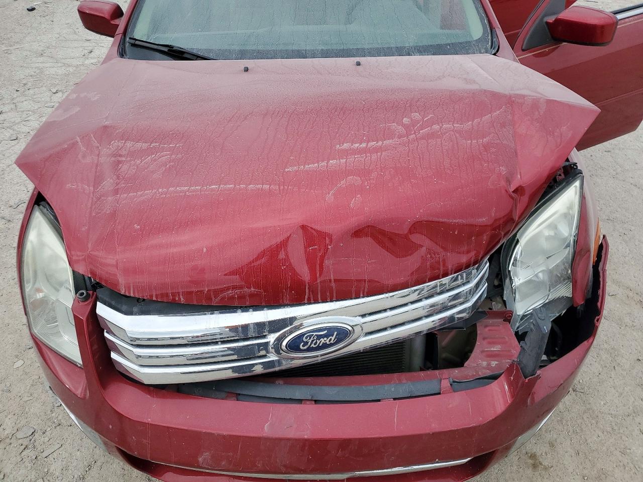2008 Ford Fusion Sel Red vin: 3FAHP08Z08R269571