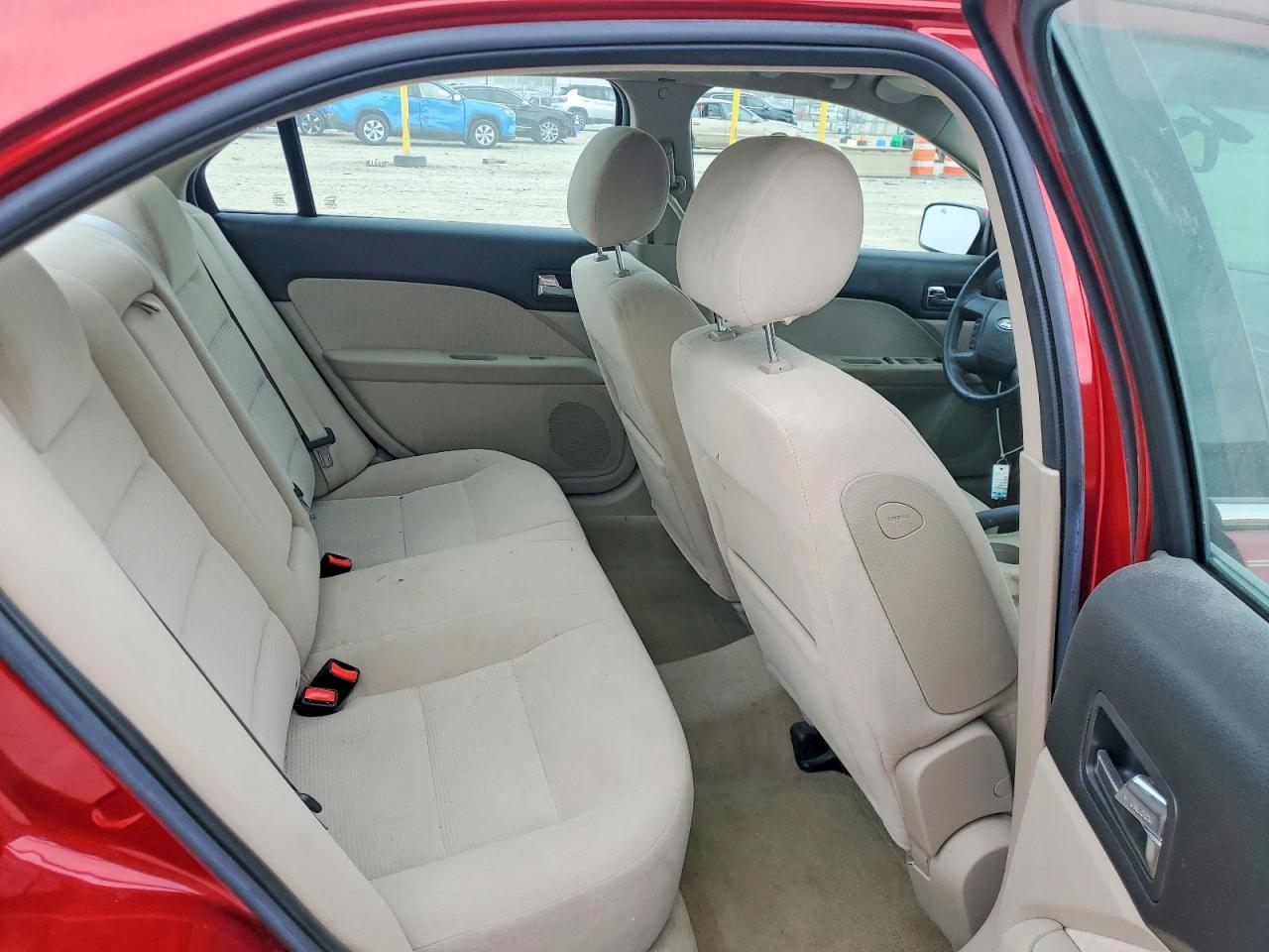 2008 Ford Fusion Sel Red vin: 3FAHP08Z08R269571