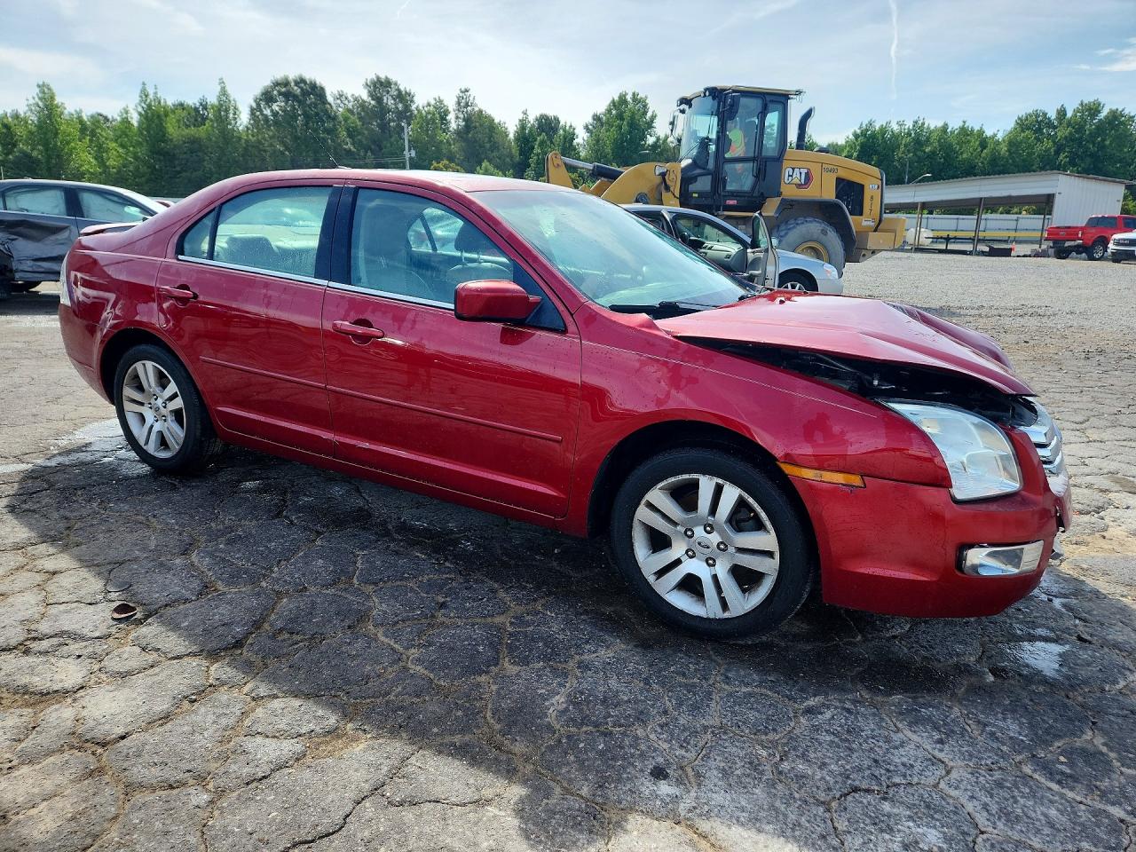 2009 Ford Fusion Sel Red vin: 3FAHP08Z09R186286