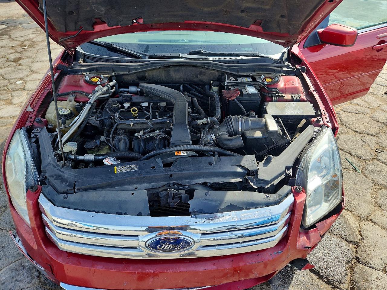 2009 Ford Fusion Sel Red vin: 3FAHP08Z09R186286