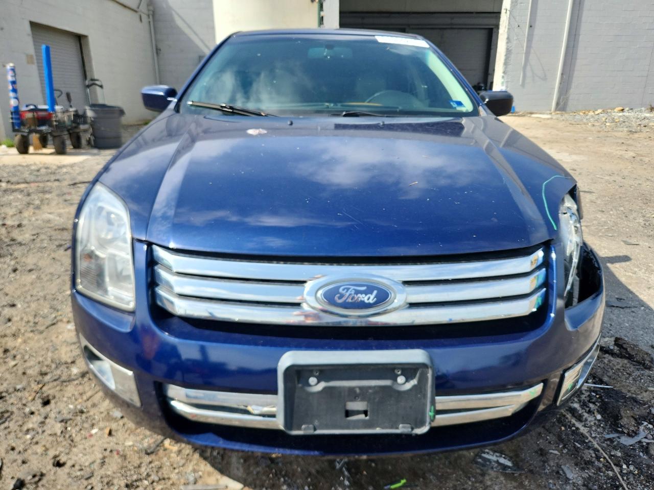 2007 Ford Fusion Sel Blue vin: 3FAHP08Z17R267181