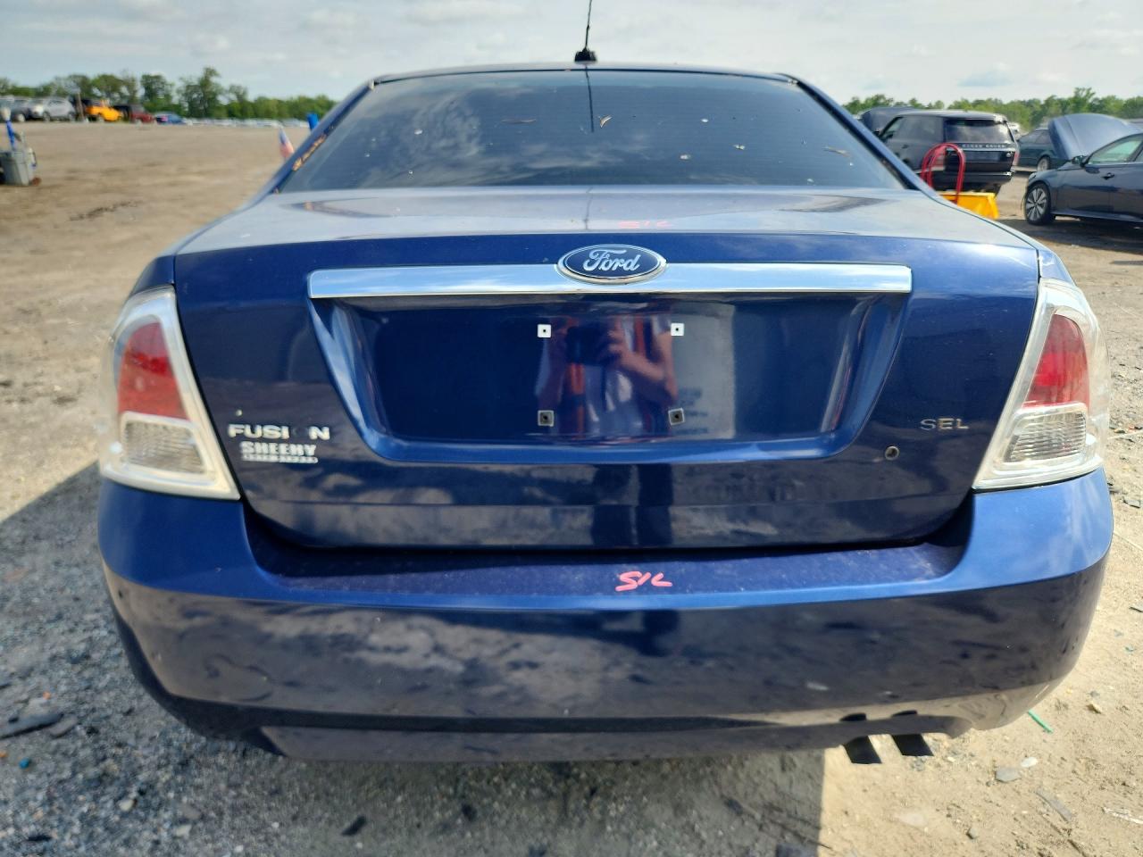 2007 Ford Fusion Sel Blue vin: 3FAHP08Z17R267181