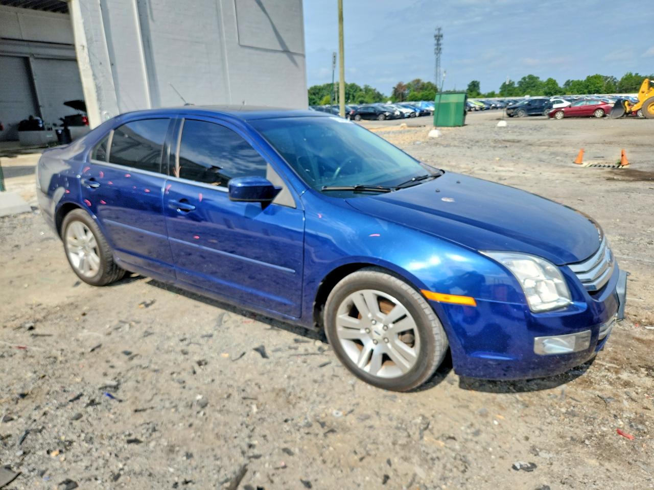 2007 Ford Fusion Sel Blue vin: 3FAHP08Z17R267181