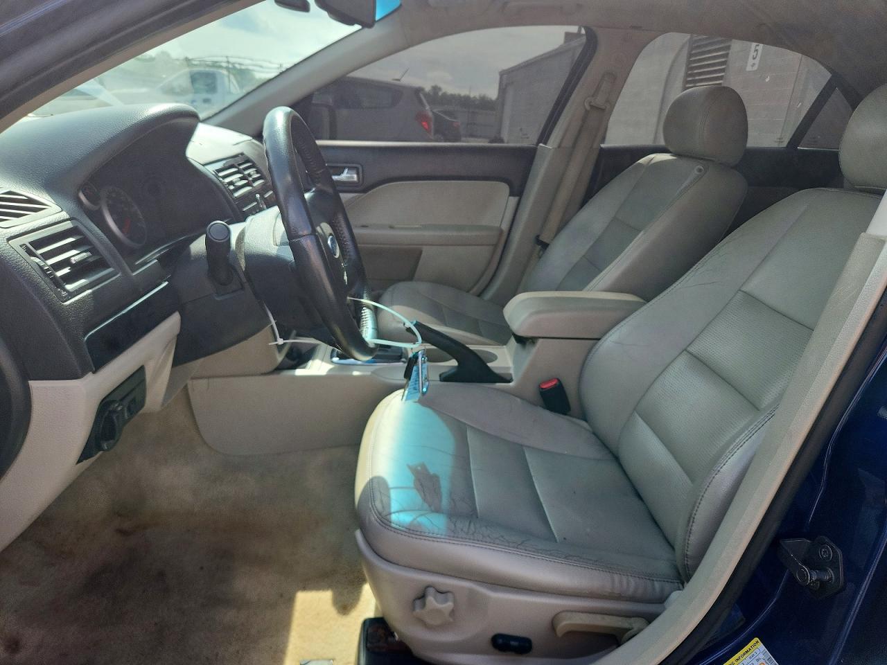 2007 Ford Fusion Sel Blue vin: 3FAHP08Z17R267181
