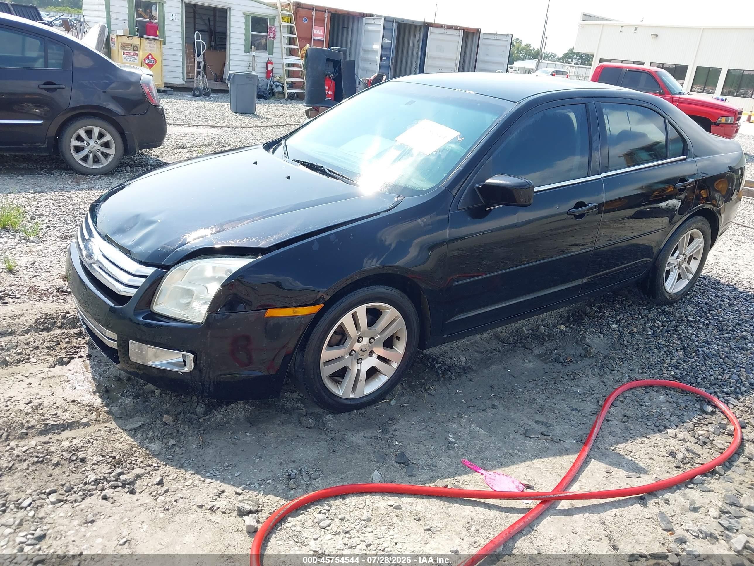 2006 Ford Fusion Sel Black vin: 3FAHP08Z26R138168