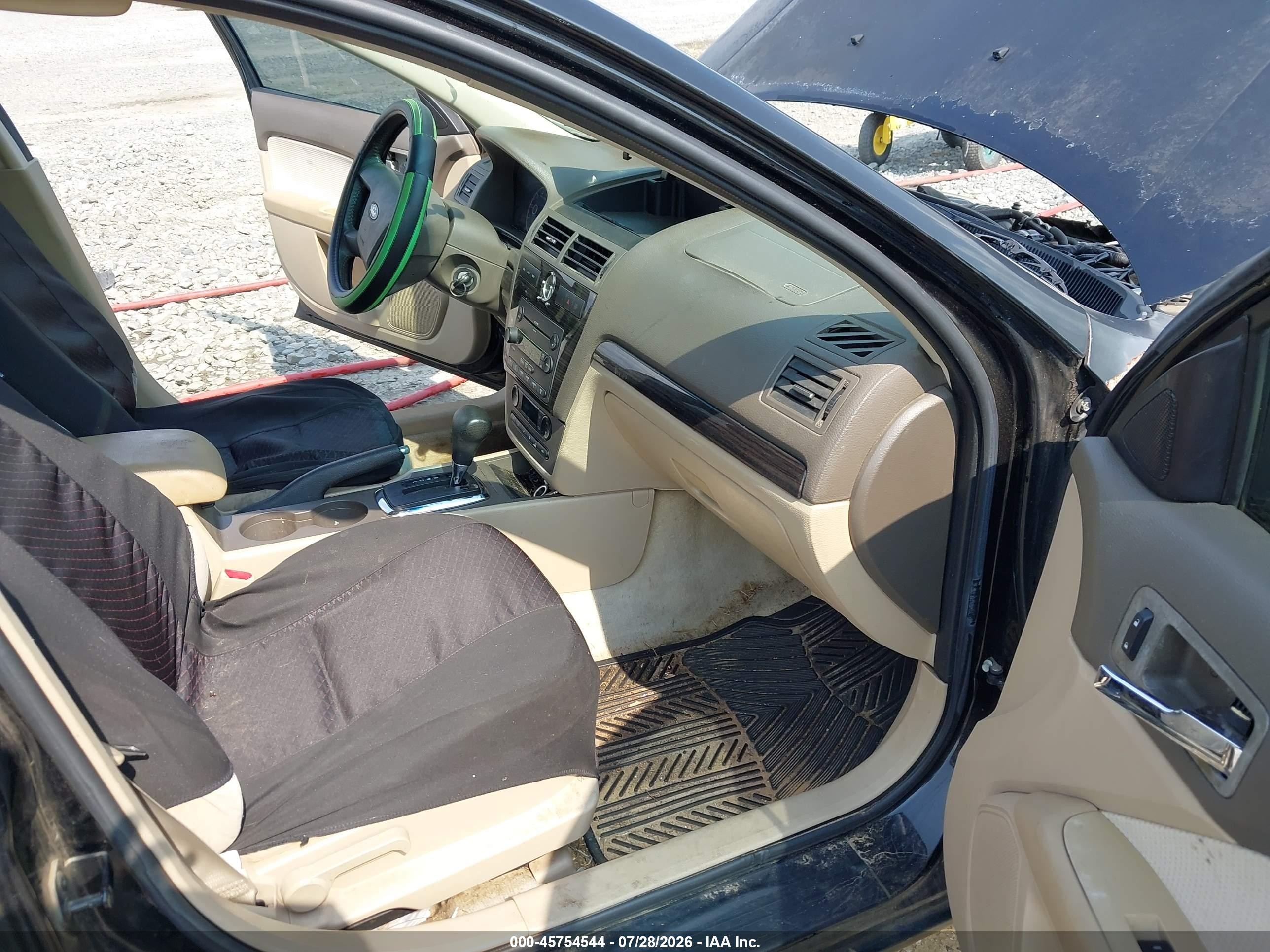 2006 Ford Fusion Sel Black vin: 3FAHP08Z26R138168