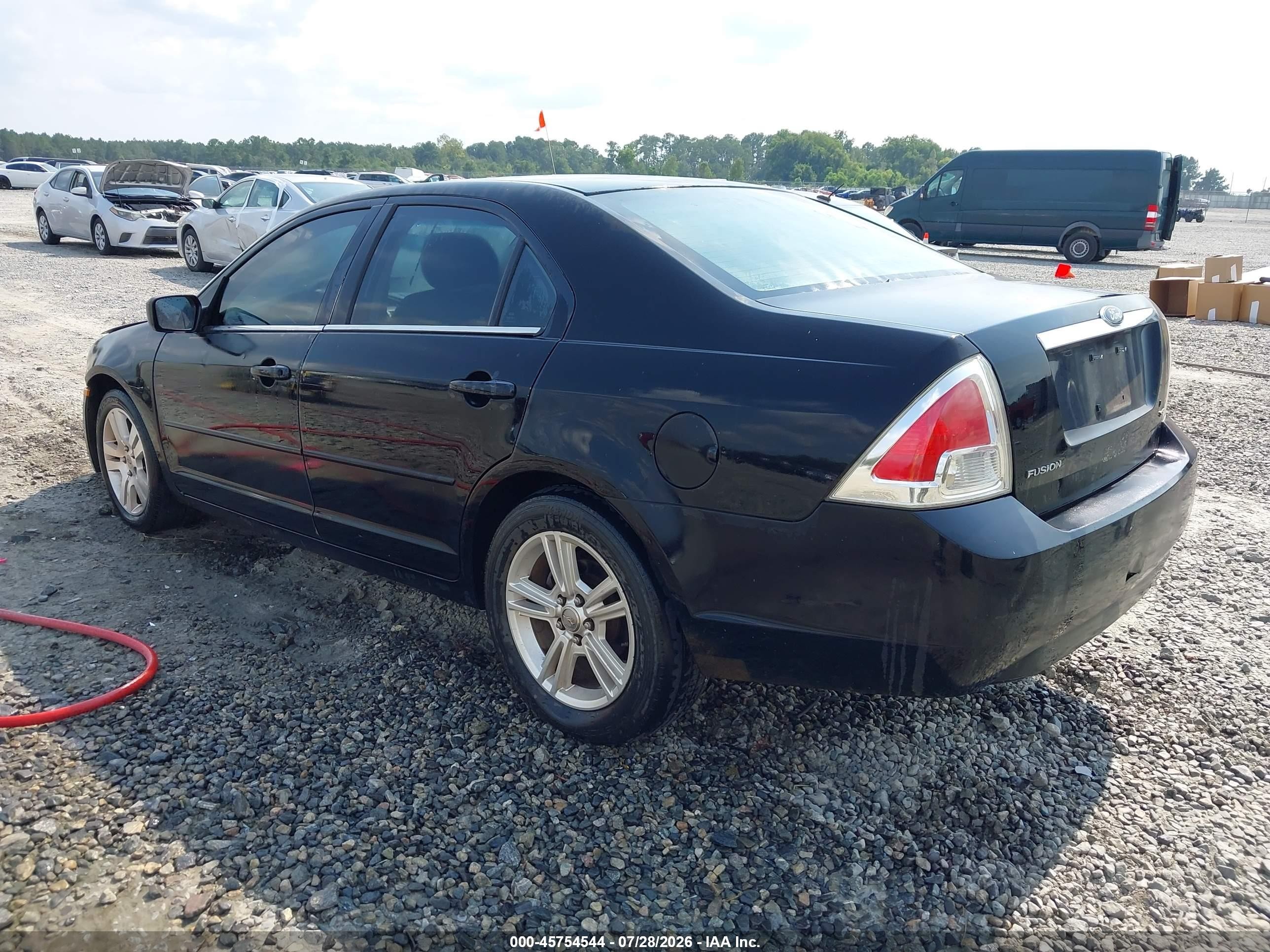 2006 Ford Fusion Sel Black vin: 3FAHP08Z26R138168