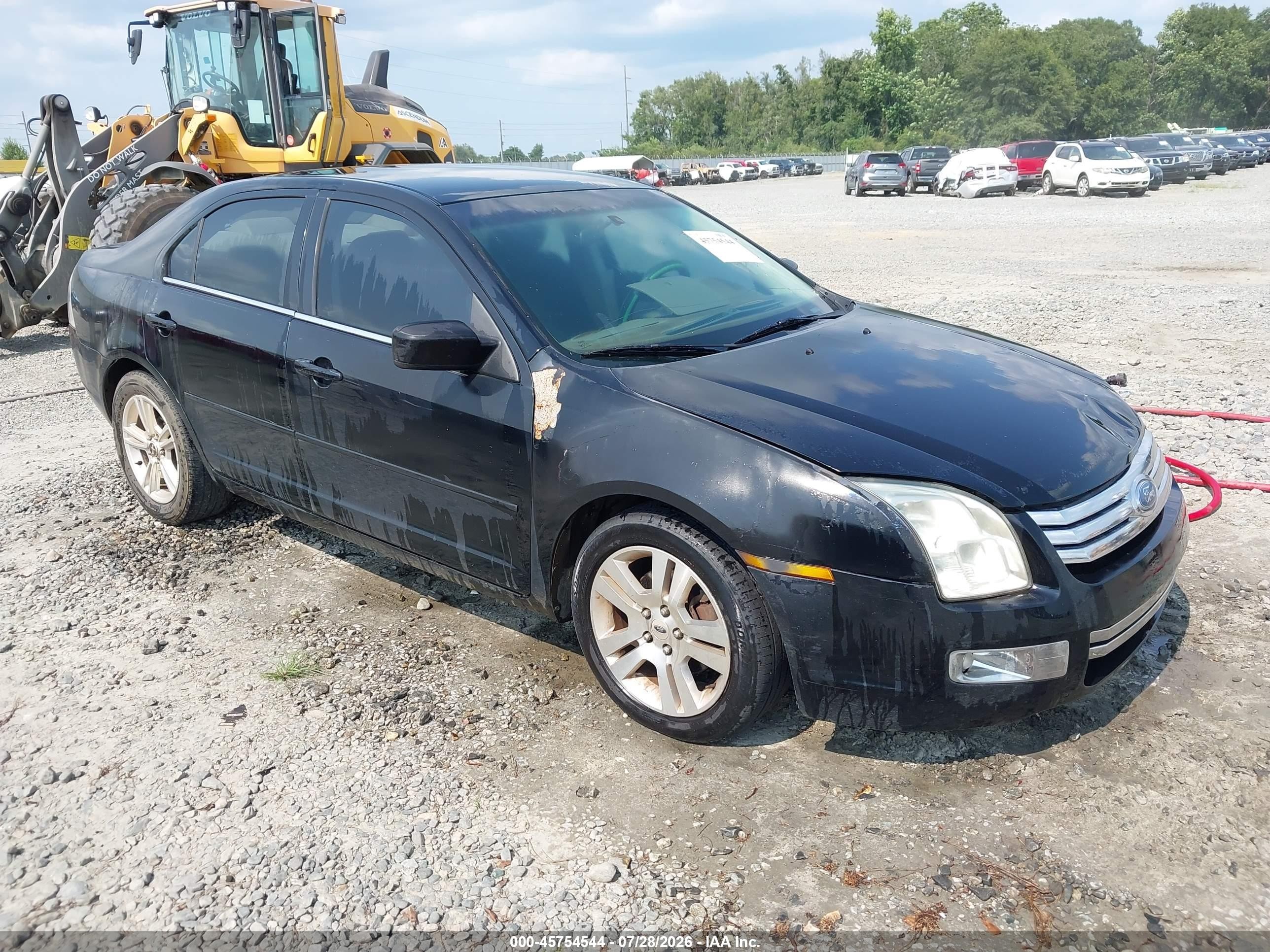 2006 Ford Fusion Sel Black vin: 3FAHP08Z26R138168