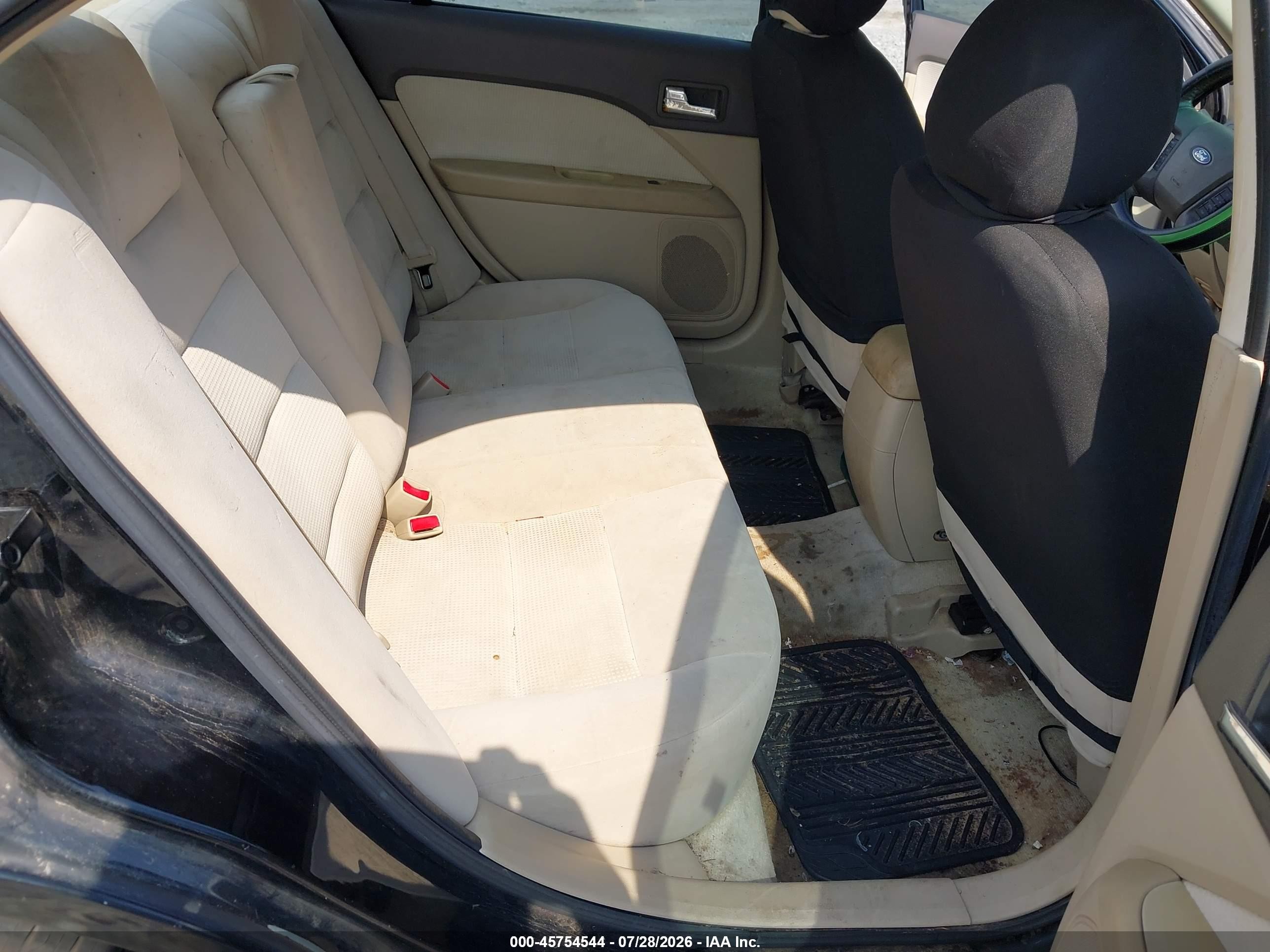 2006 Ford Fusion Sel Black vin: 3FAHP08Z26R138168