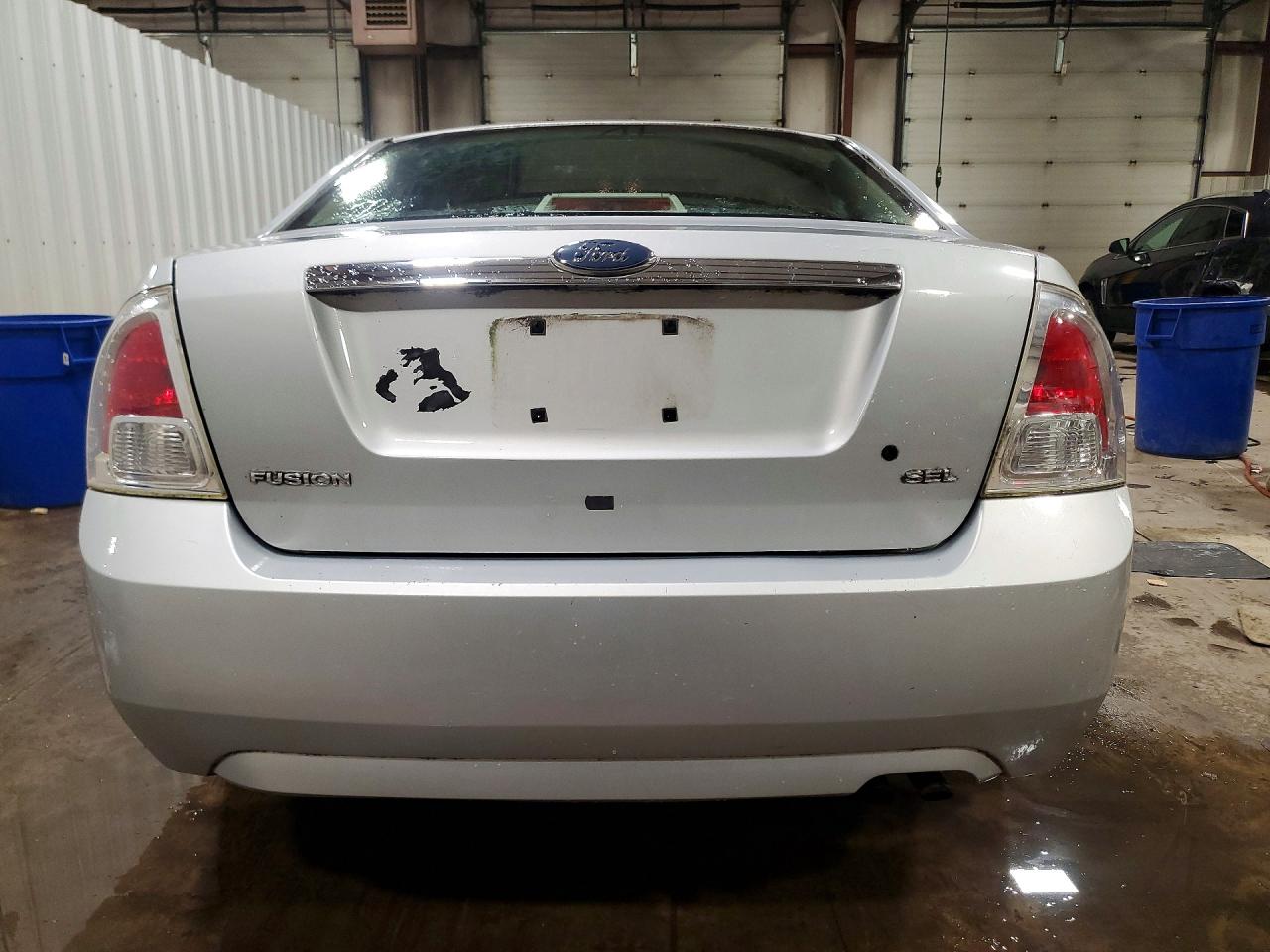2006 Ford Fusion Sel Silver vin: 3FAHP08Z26R163135