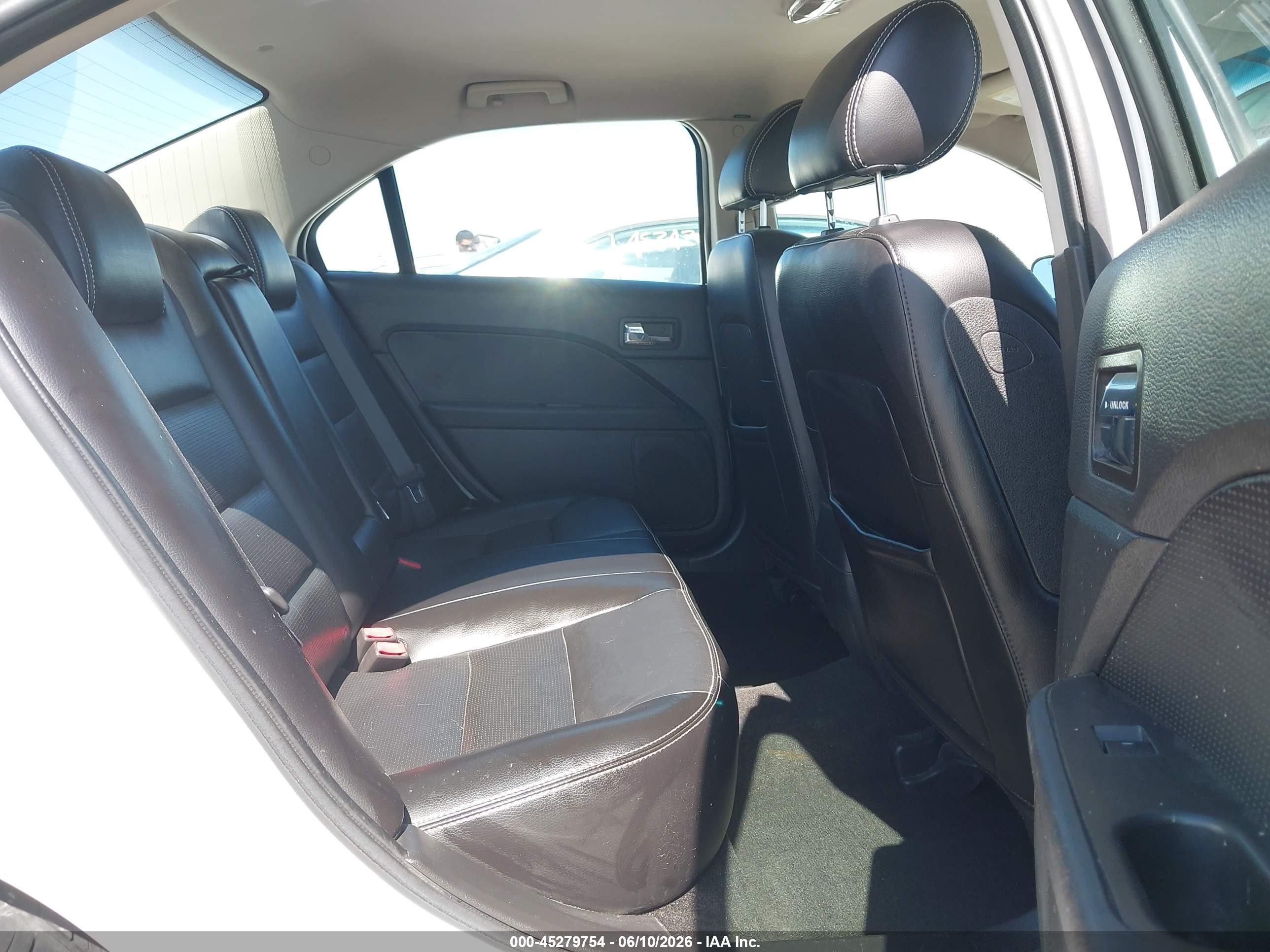 2007 Ford Fusion Sel White vin: 3FAHP08Z27R125227