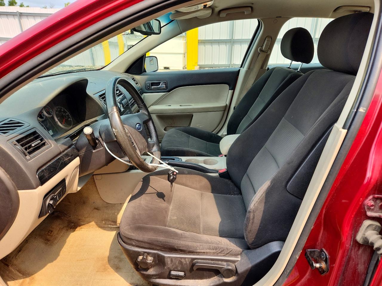 2007 Ford Fusion Sel Red vin: 3FAHP08Z27R136230