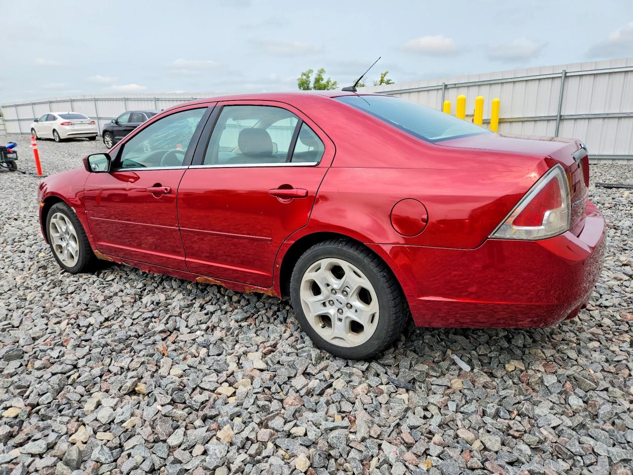 2007 Ford Fusion Sel Red vin: 3FAHP08Z27R136230