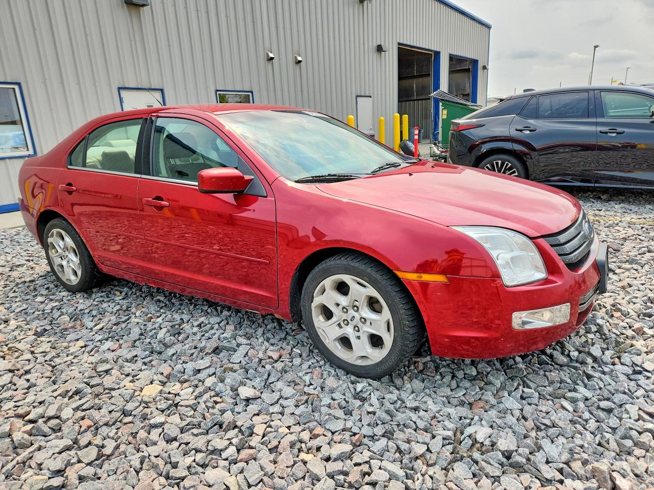 2007 Ford Fusion Sel Red vin: 3FAHP08Z27R136230