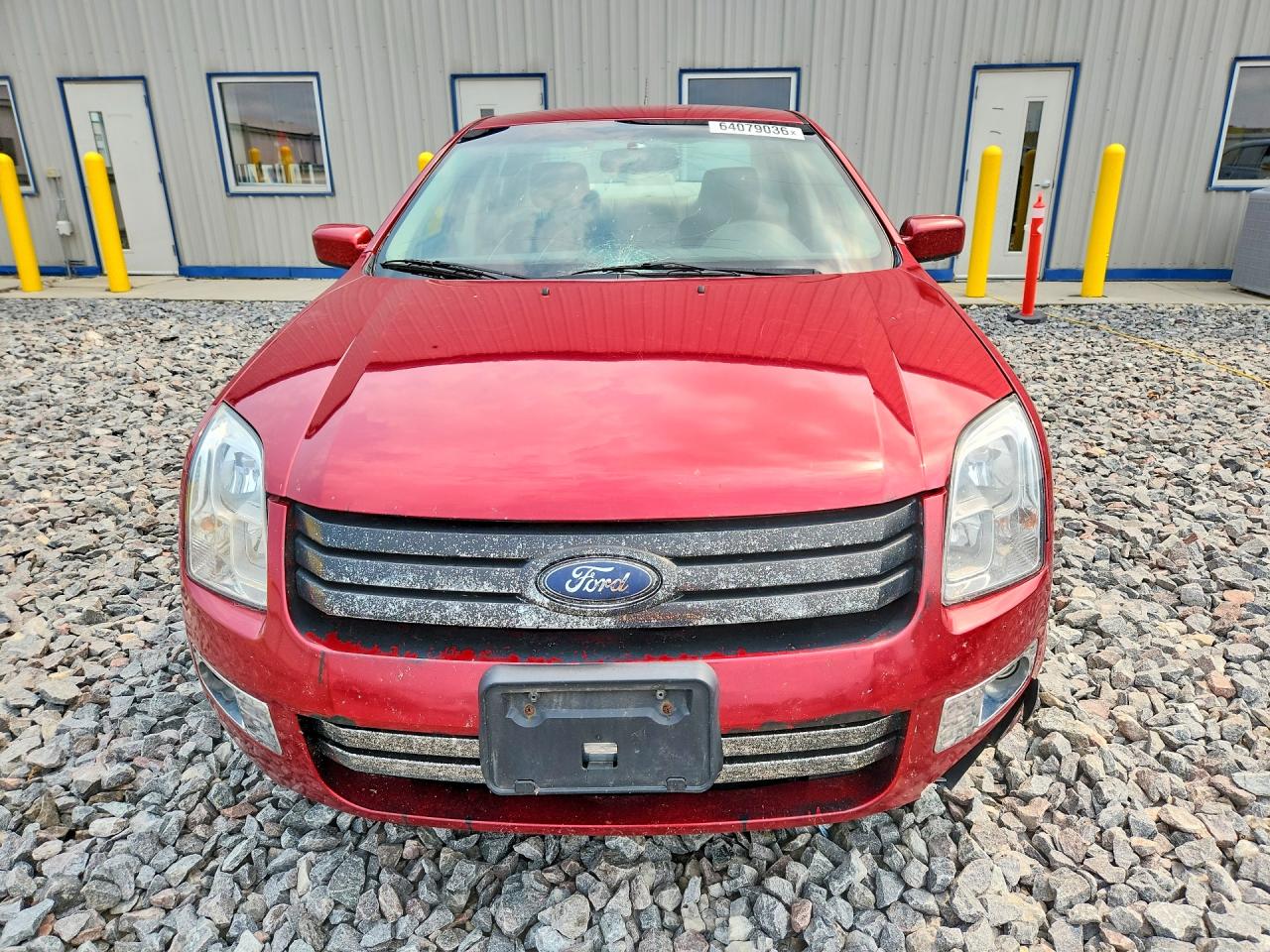 2007 Ford Fusion Sel Red vin: 3FAHP08Z27R136230
