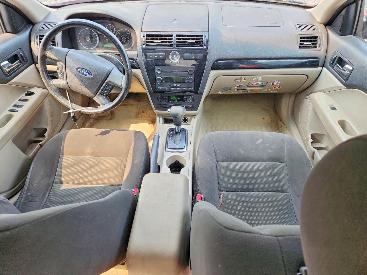 2007 Ford Fusion Sel Red vin: 3FAHP08Z27R136230