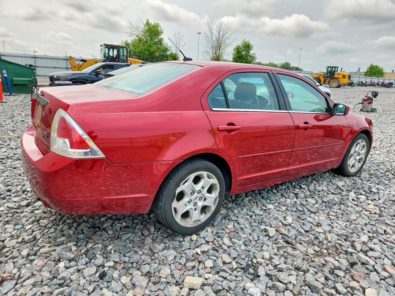 2007 Ford Fusion Sel Red vin: 3FAHP08Z27R136230