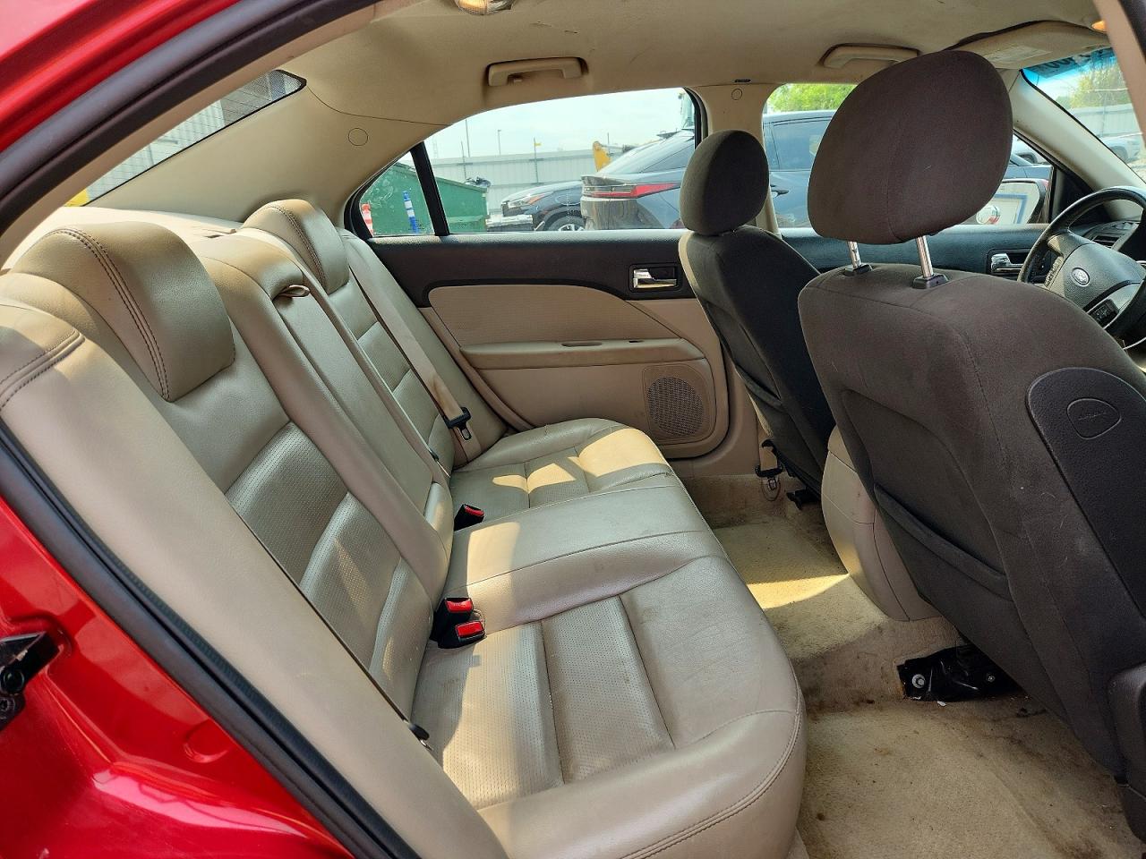 2007 Ford Fusion Sel Red vin: 3FAHP08Z27R136230