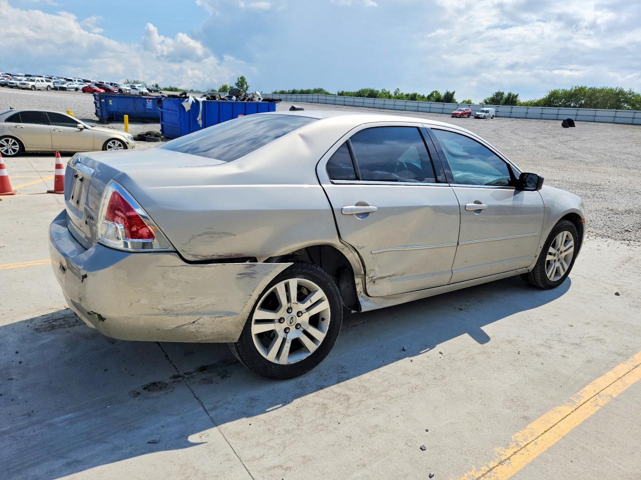 2008 Ford Fusion Sel Cream vin: 3FAHP08Z28R246776
