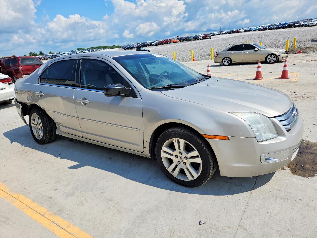 2008 Ford Fusion Sel Cream vin: 3FAHP08Z28R246776