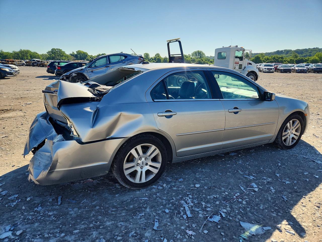 2009 Ford Fusion Sel Silver vin: 3FAHP08Z39R170051