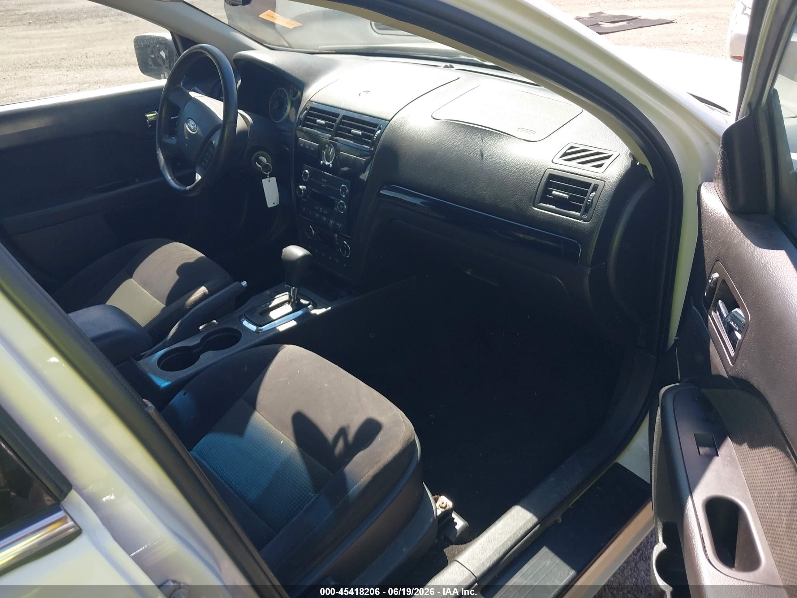 2009 Ford Fusion Sel White vin: 3FAHP08Z39R172432