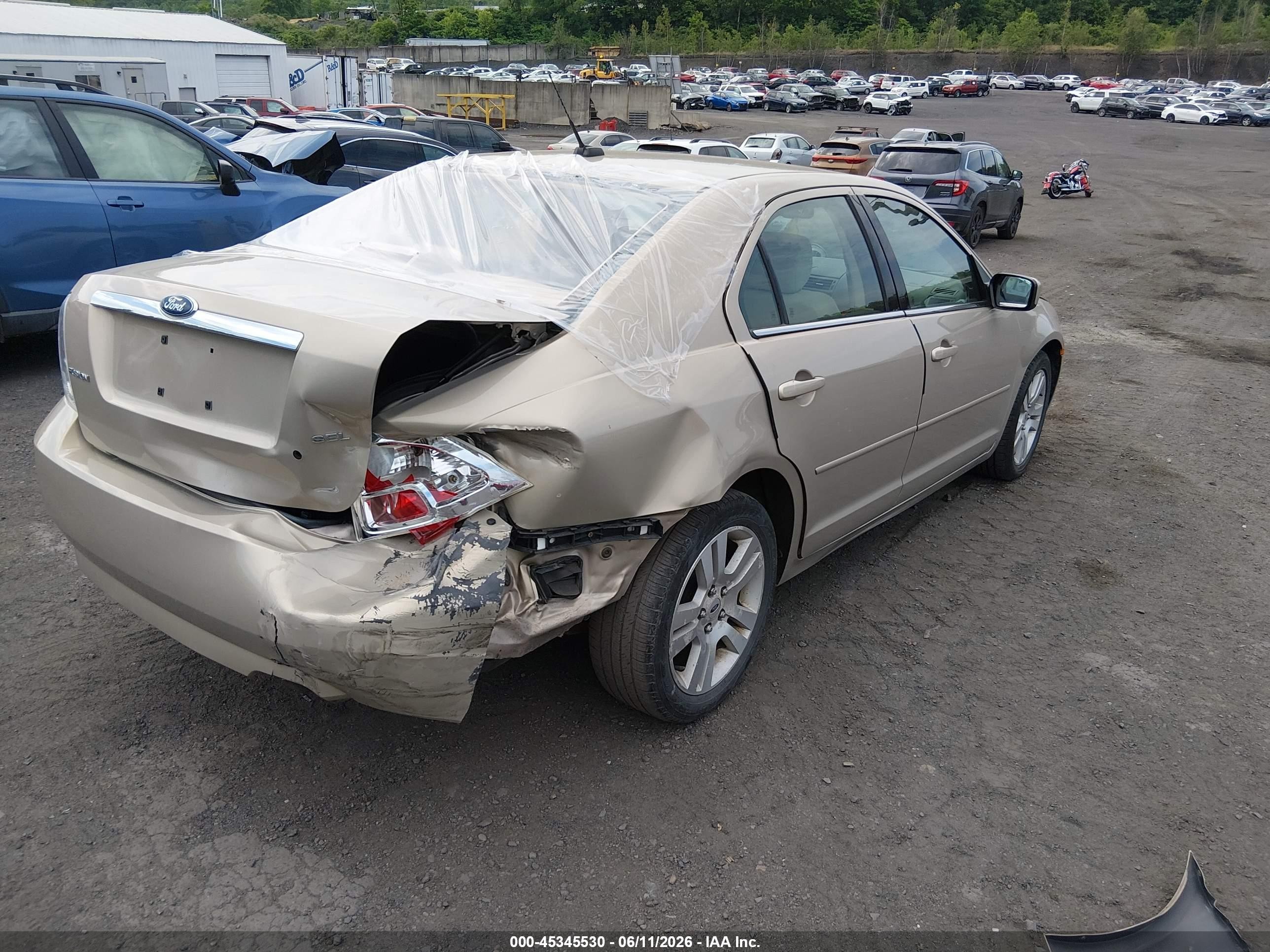 2008 Ford Fusion Sel Золотой vin: 3FAHP08Z48R260744