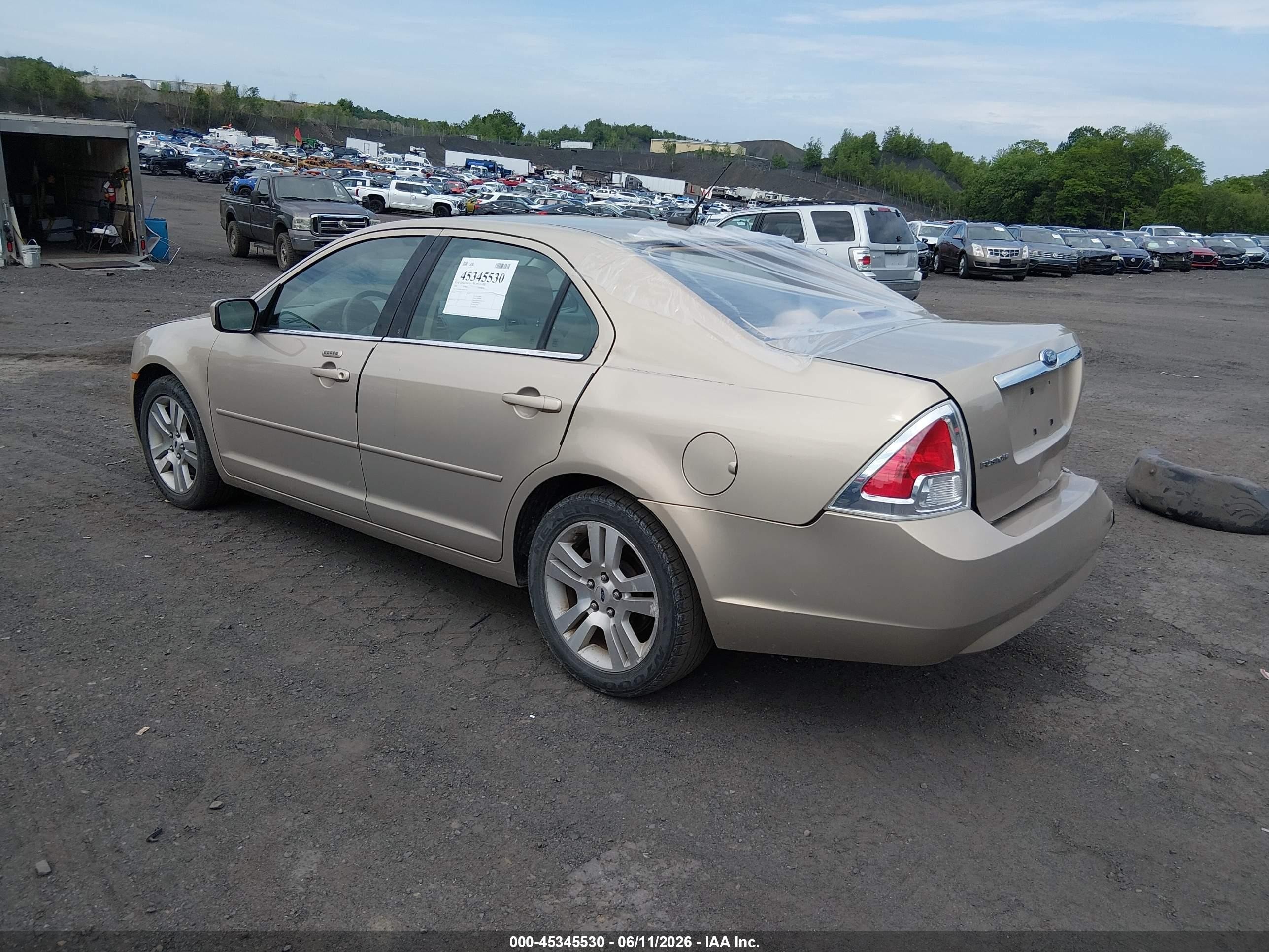 2008 Ford Fusion Sel Золотой vin: 3FAHP08Z48R260744