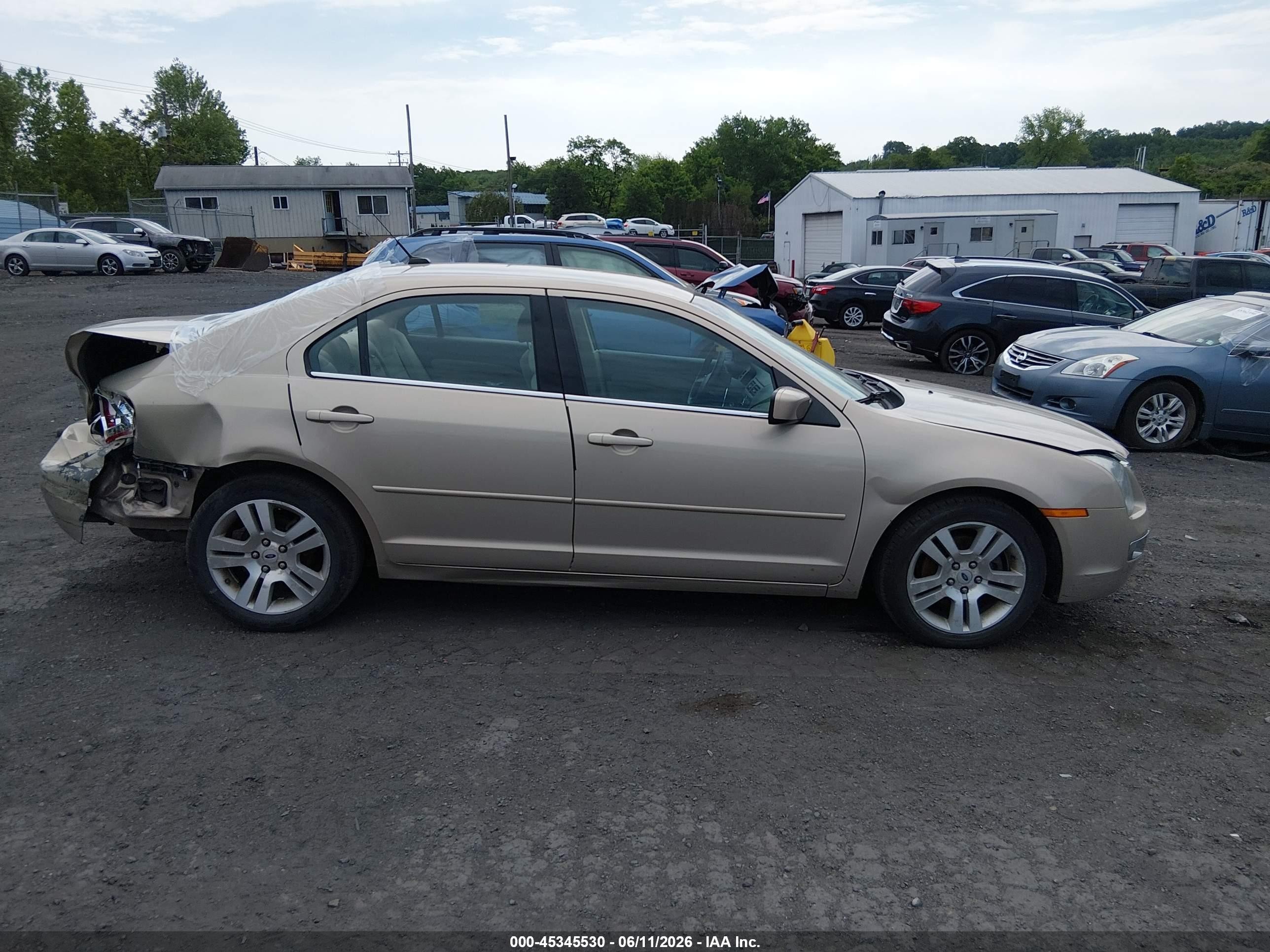 2008 Ford Fusion Sel Золотой vin: 3FAHP08Z48R260744