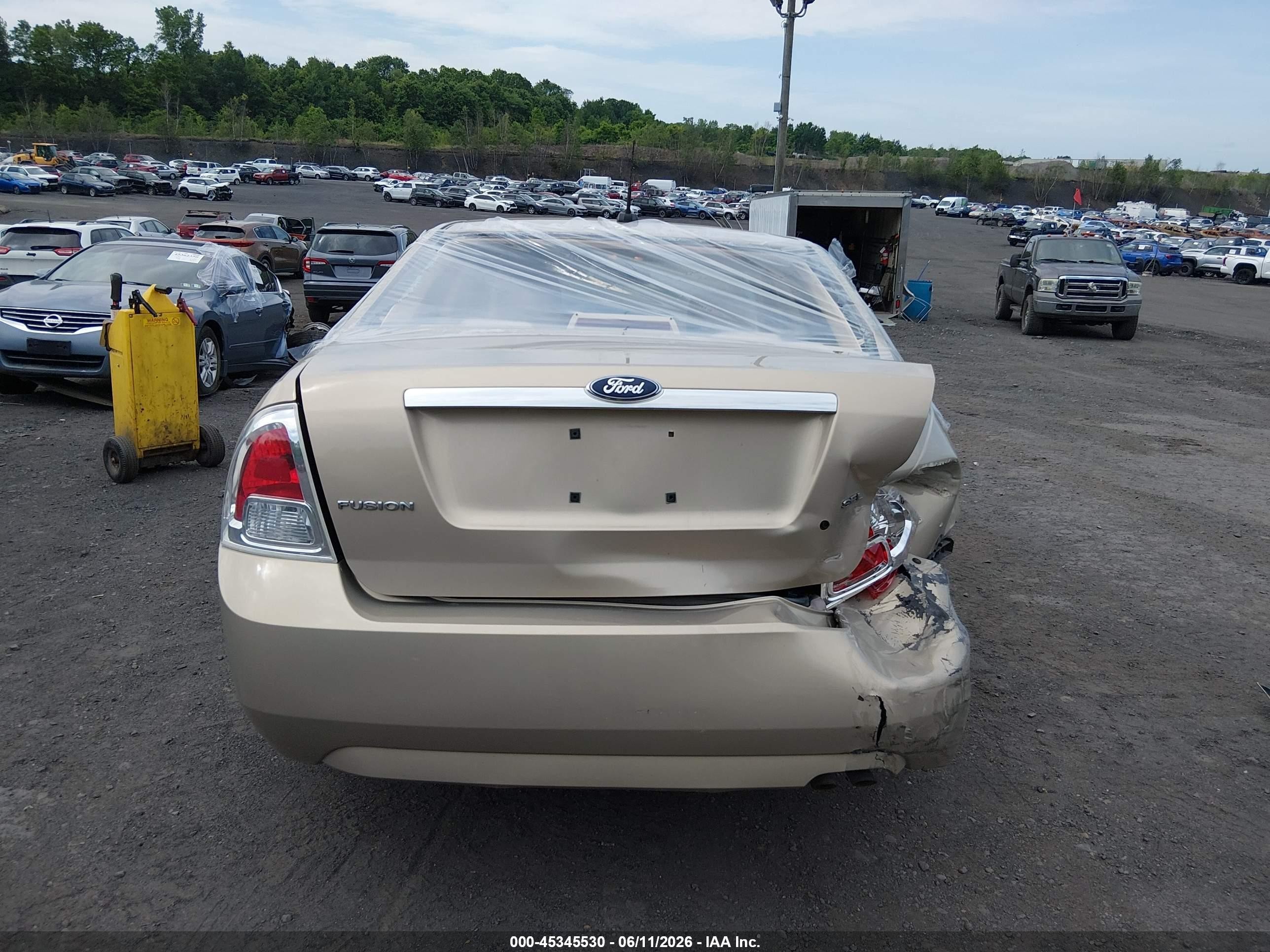 2008 Ford Fusion Sel Золотой vin: 3FAHP08Z48R260744