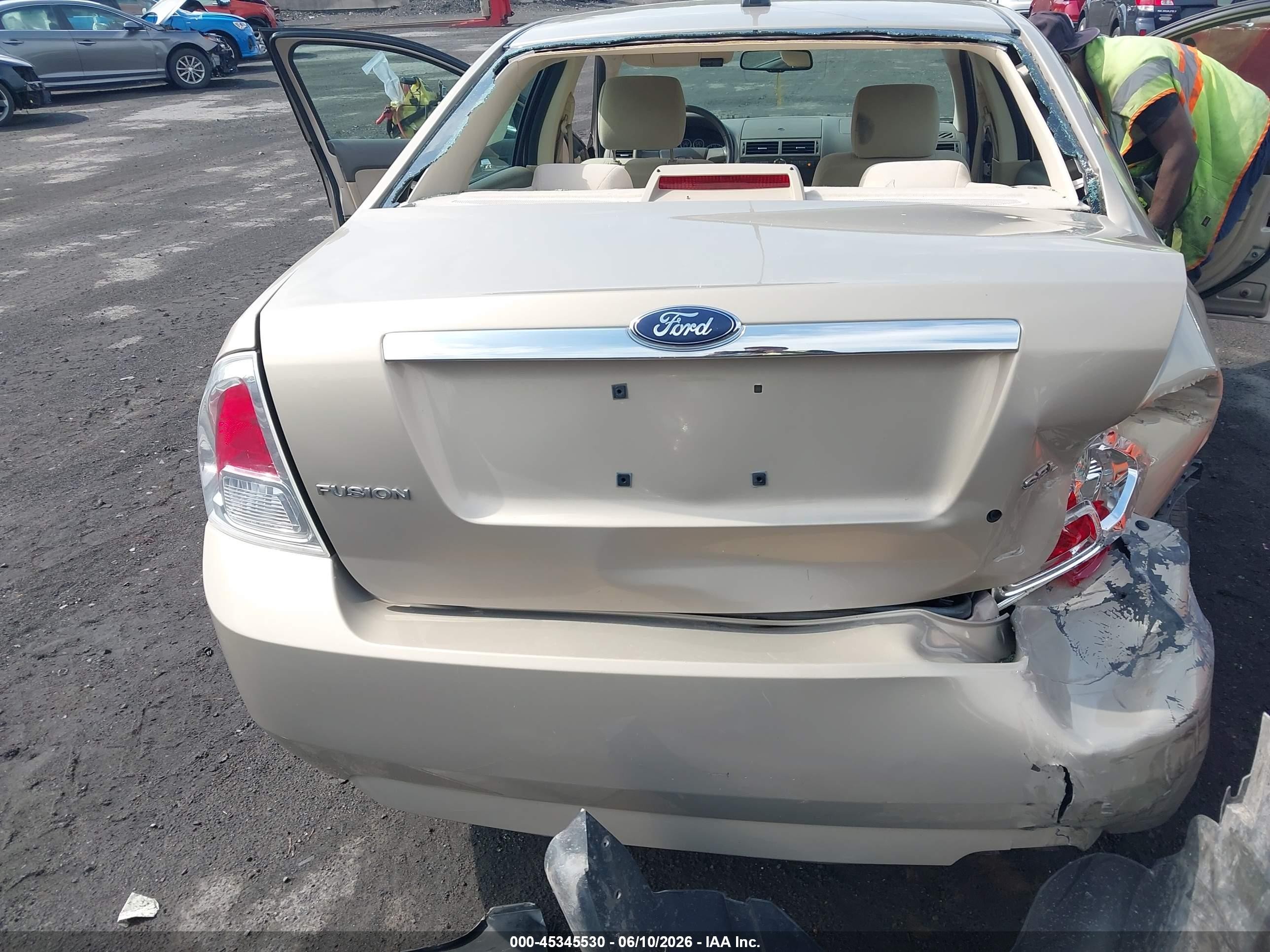 2008 Ford Fusion Sel Золотой vin: 3FAHP08Z48R260744
