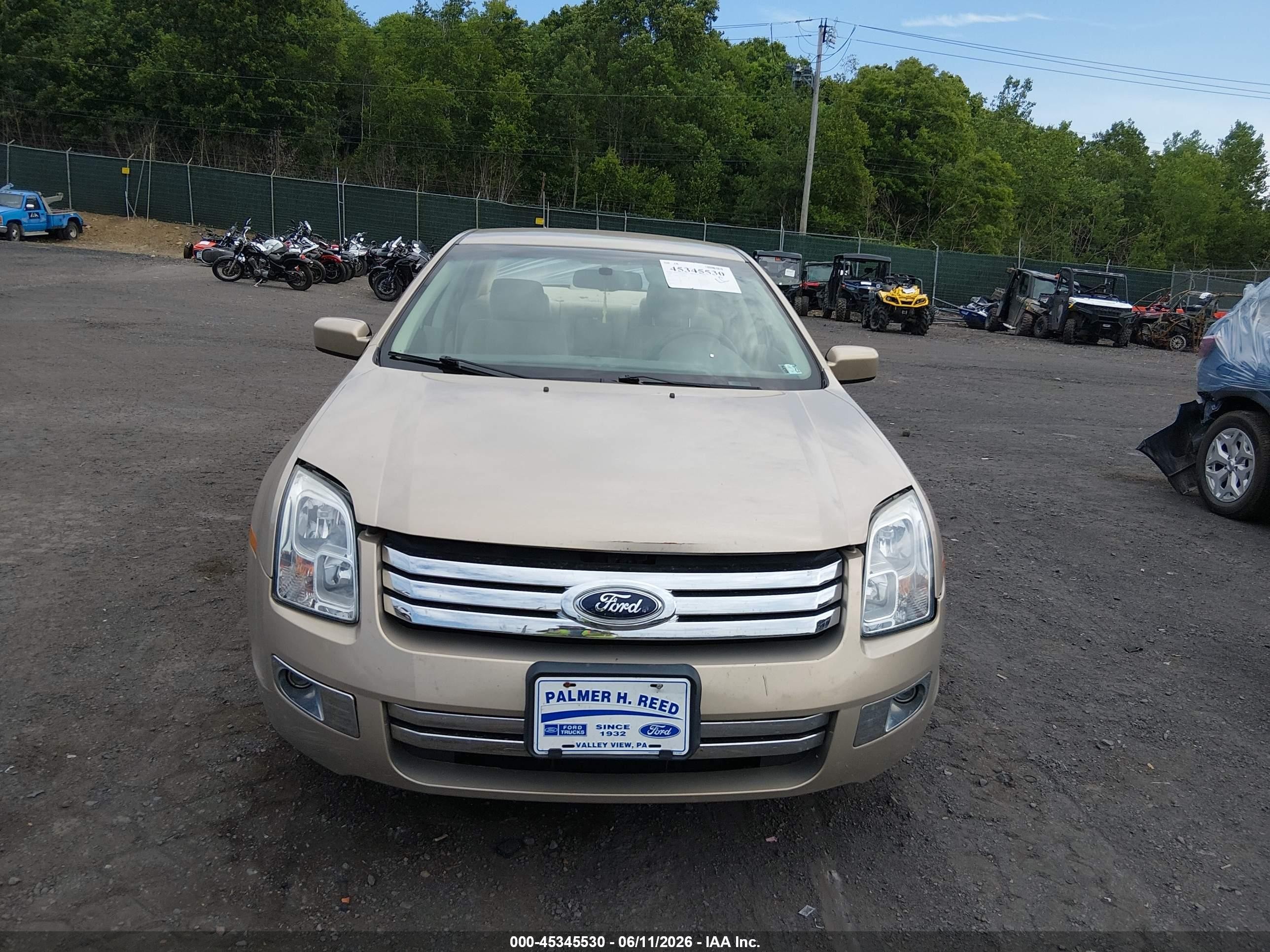 2008 Ford Fusion Sel Золотой vin: 3FAHP08Z48R260744