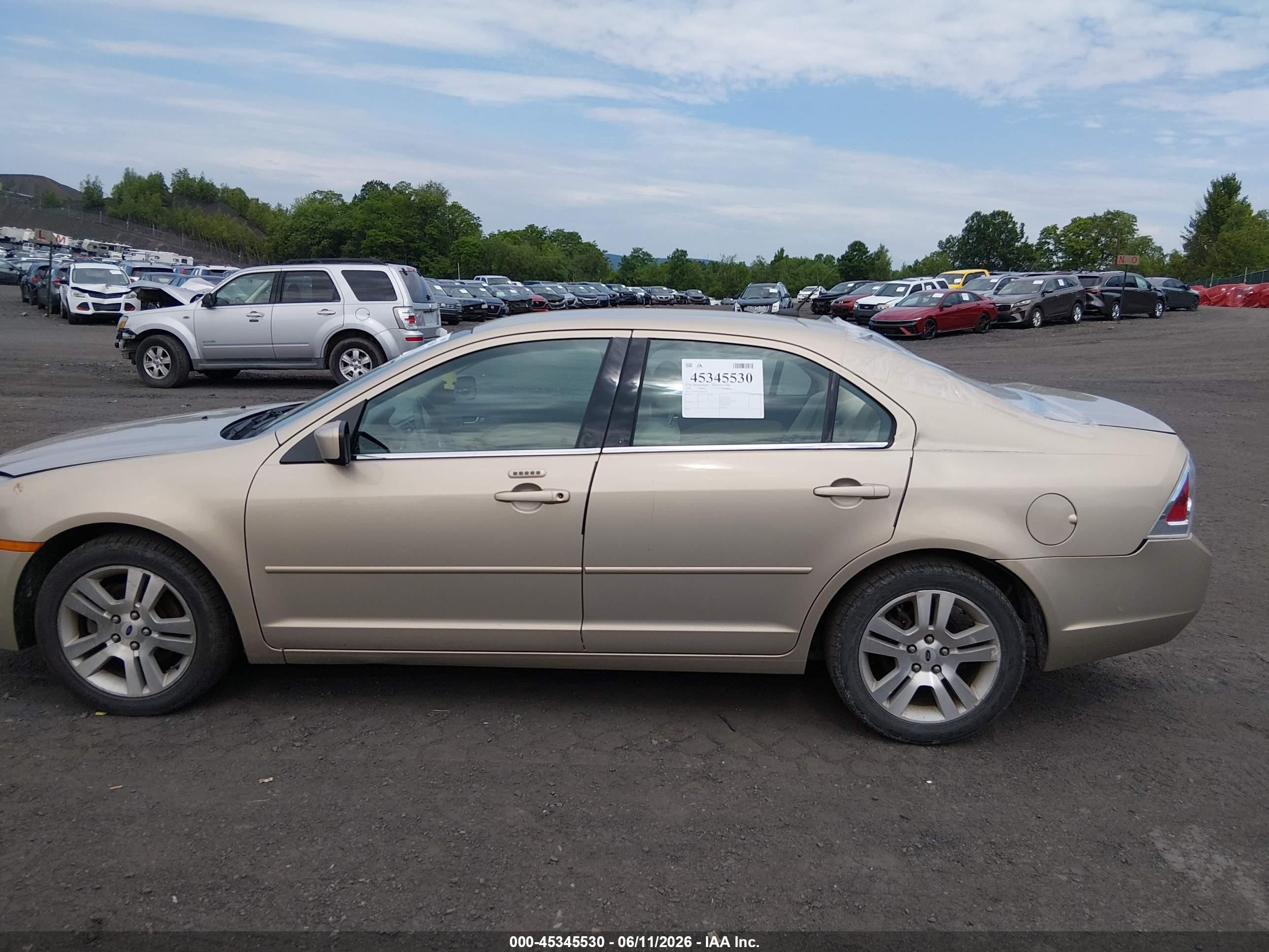 2008 Ford Fusion Sel Золотой vin: 3FAHP08Z48R260744